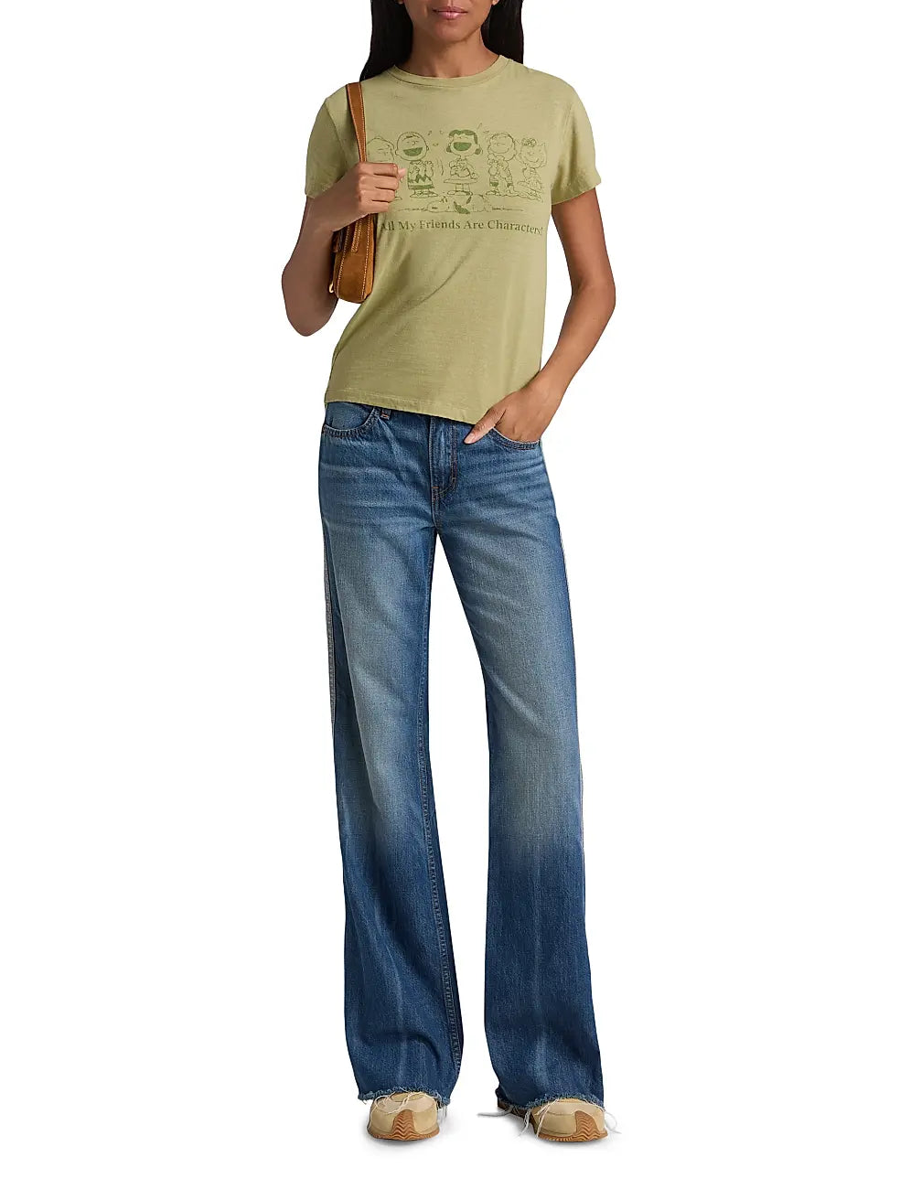 RE/DONE Classic Tee Peanuts Characters 024-02WCGT365