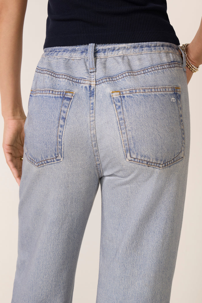 Rag & Bone Miramar Drawcord Wide Leg Pant Brighton