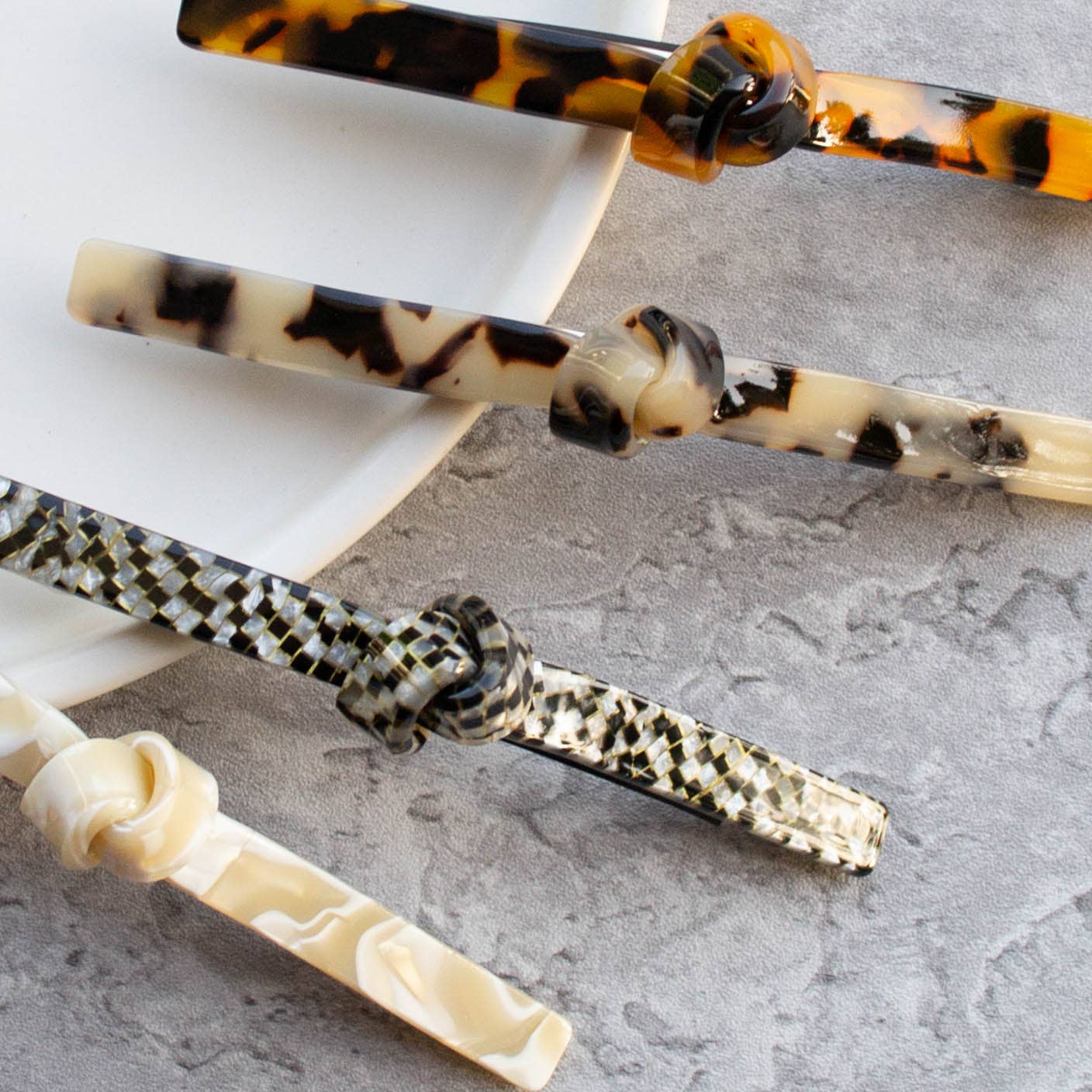 Tiepology French Twist Hair Barrettes