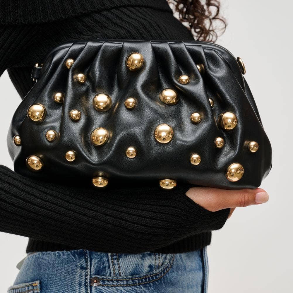 Urban Expressions Carey Studded Clutch