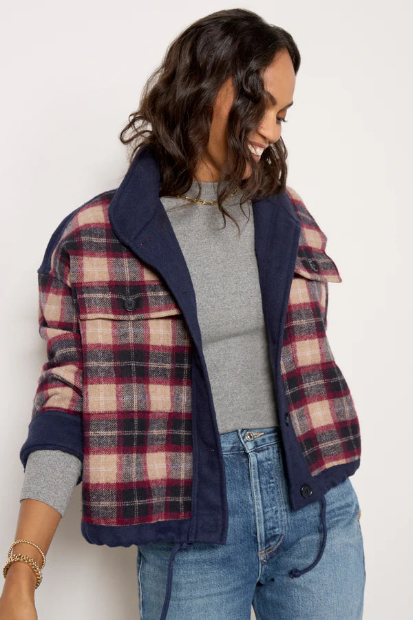 Velvet Norah Plaid Jacket