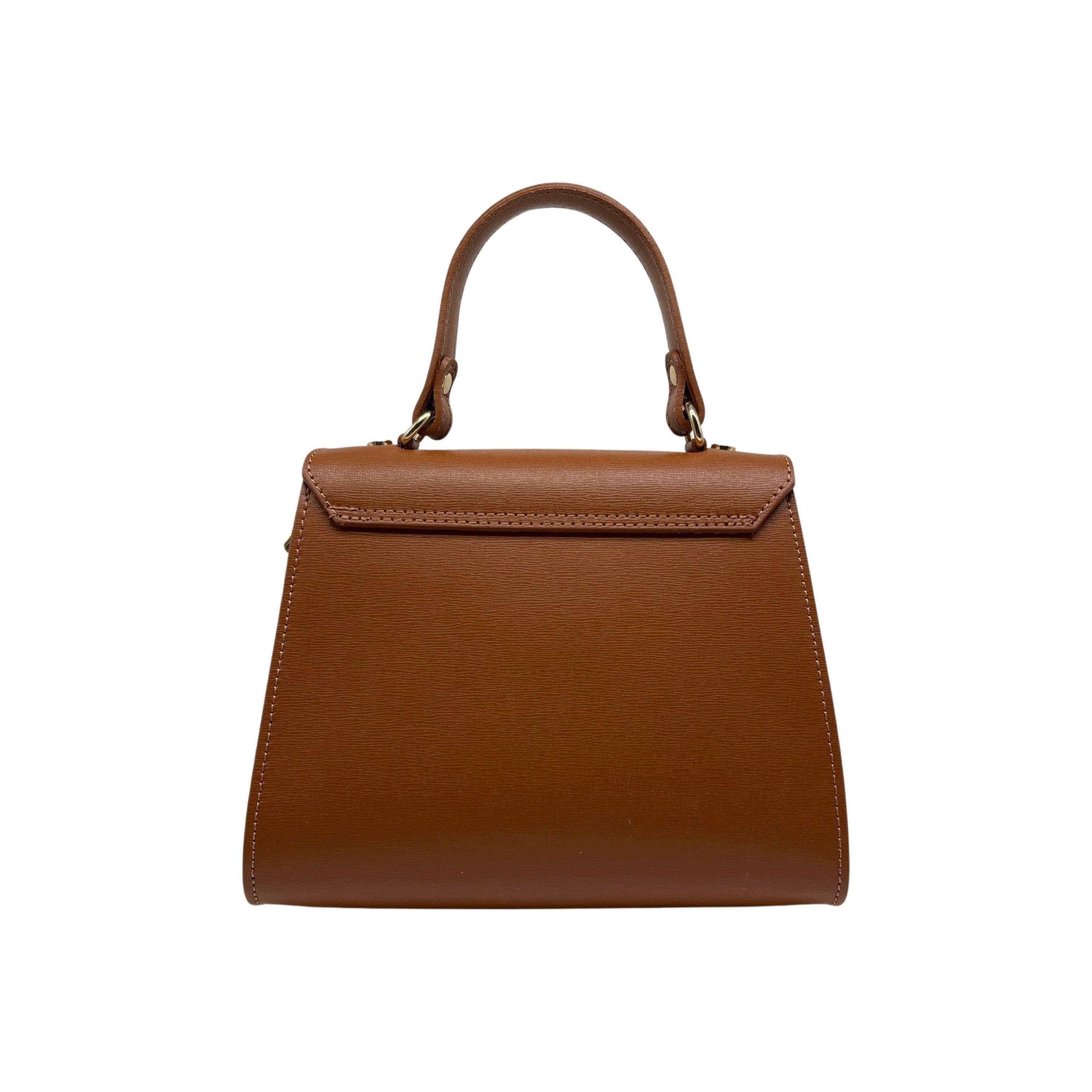 European Leather Collection Safiano Jaqueline Handbag