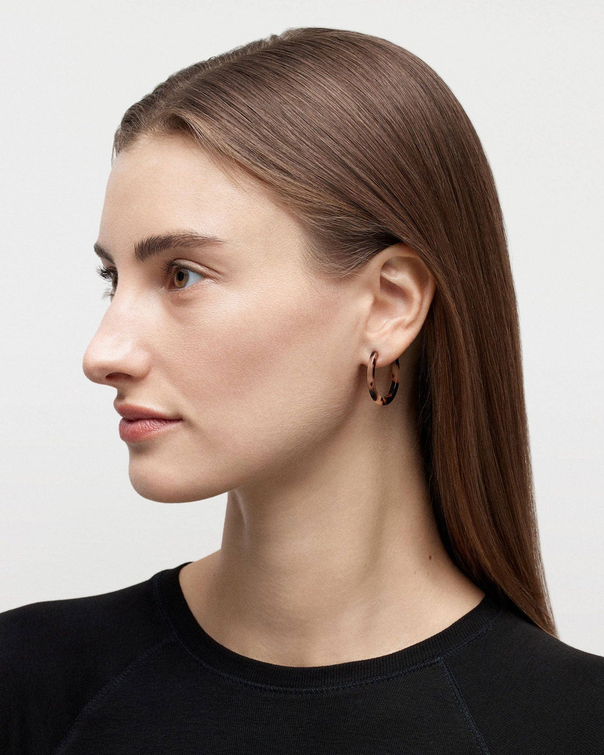 Machete Mini Hoops in Mocha