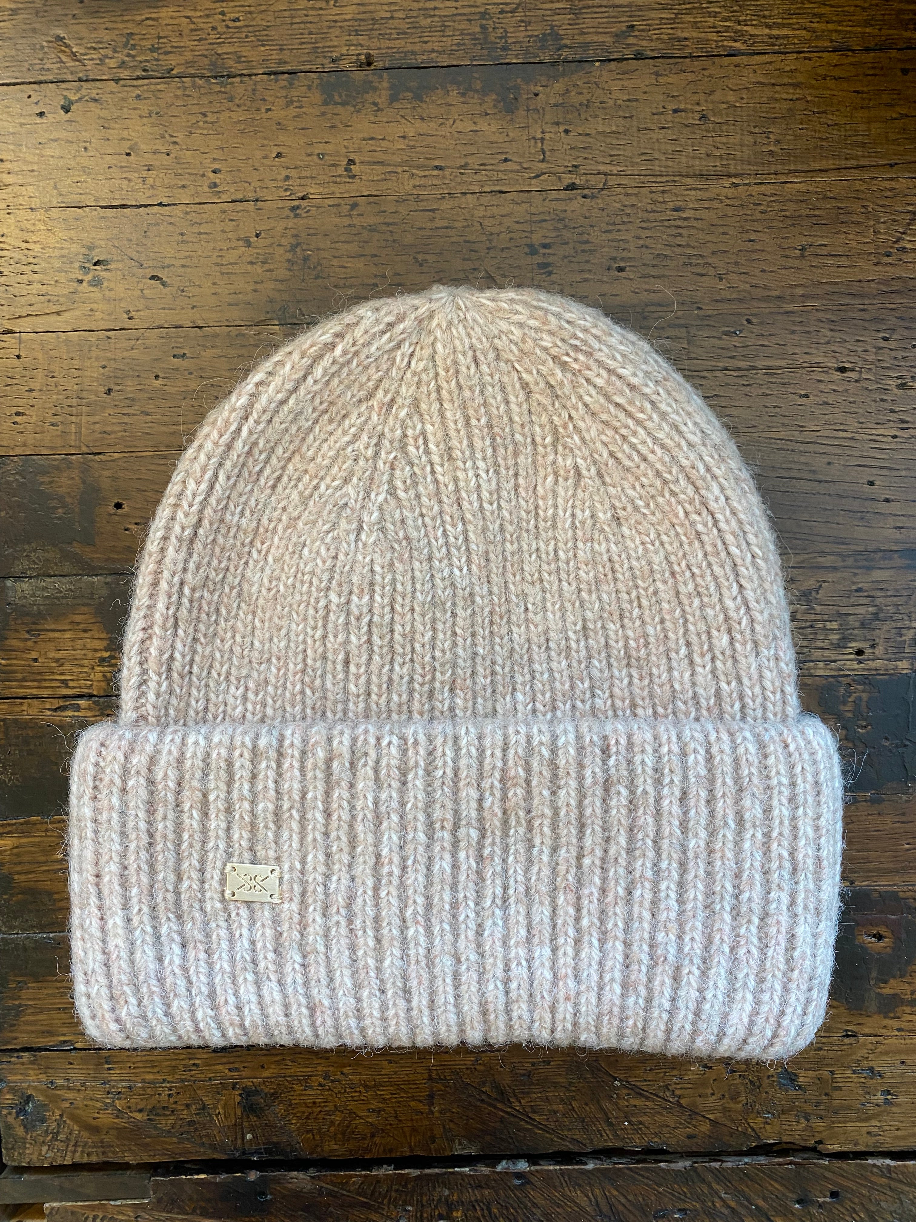 Soia and Kyo Jaya Wool Blend Rib Knit Toque