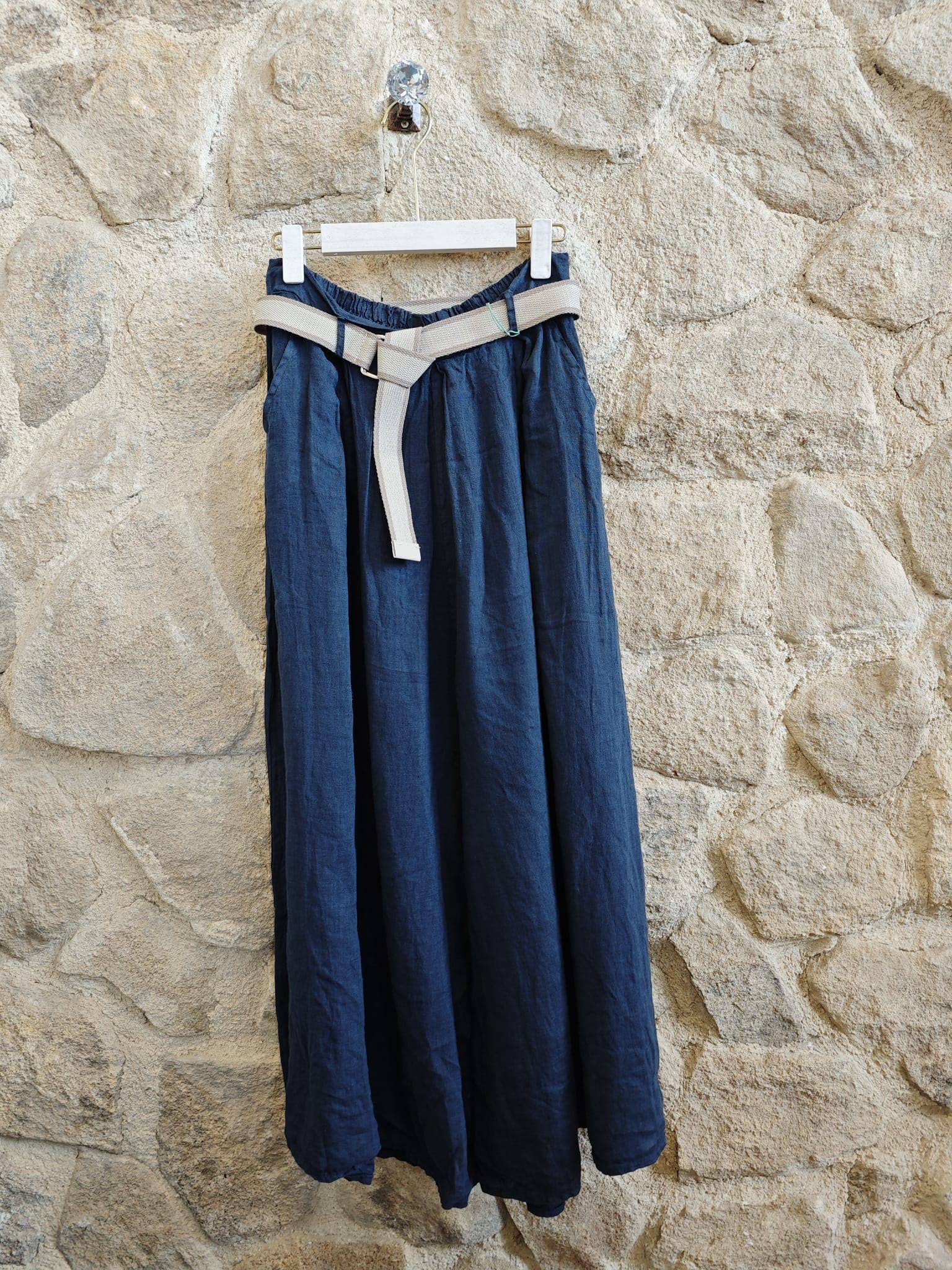 European Linen Palazzo Pant 30522