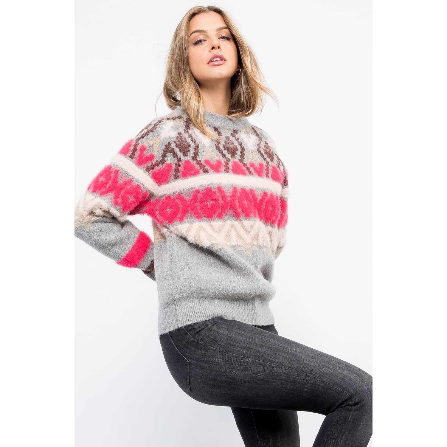 THML Mohair Knit Sweater