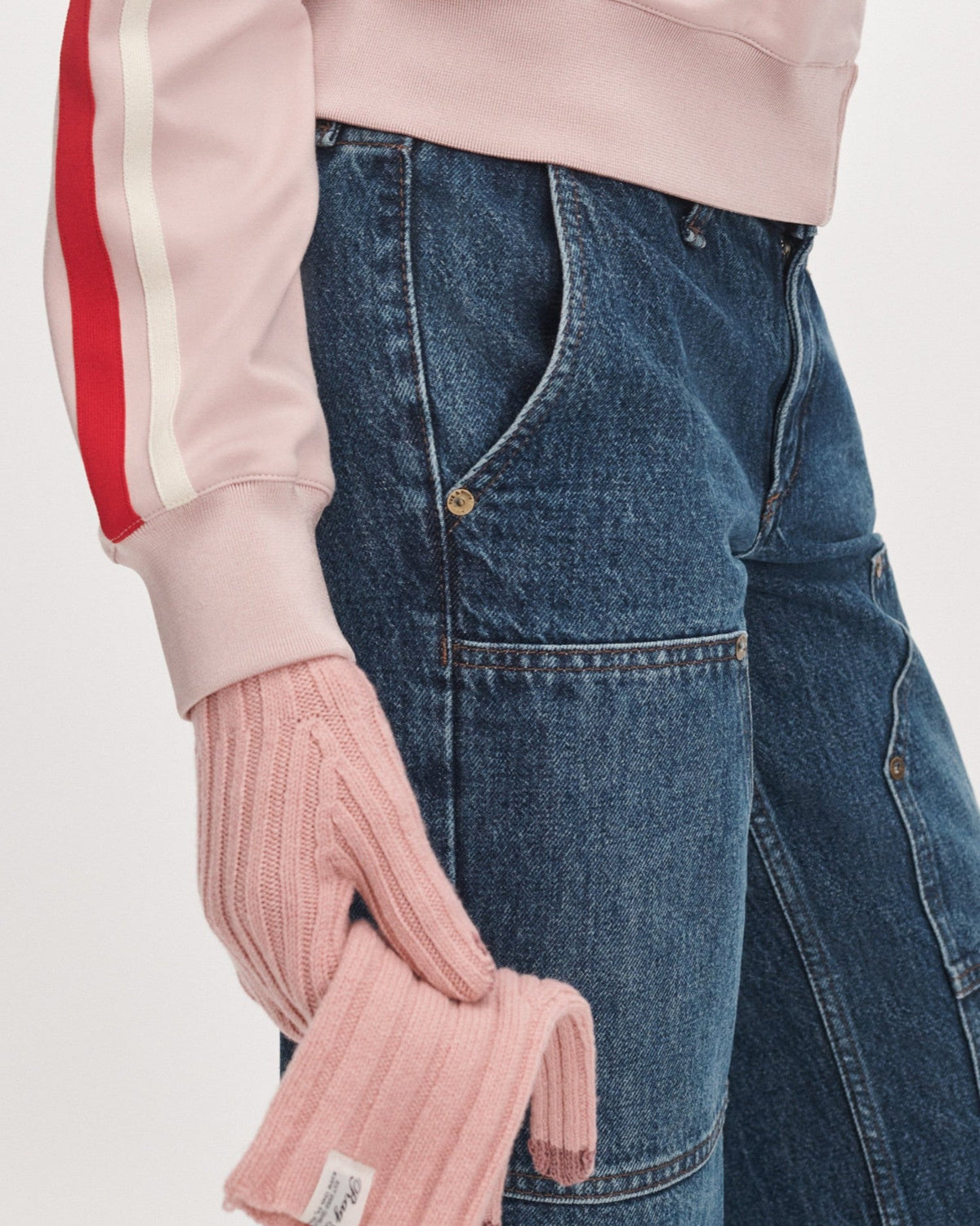 Rag & Bone gloves pink B