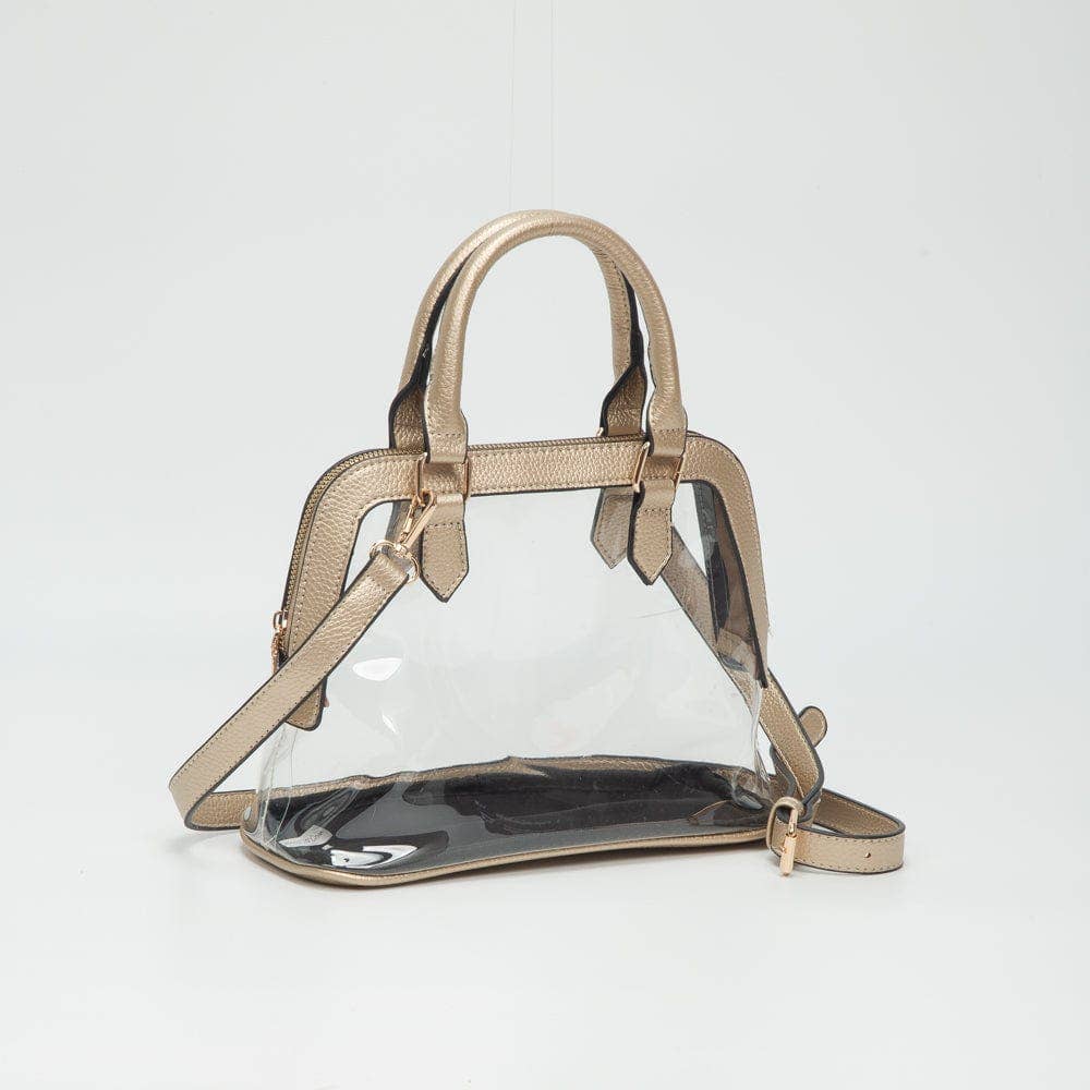 Catherine’s Game Day Analise Clear Satchel/Crossbody Bag TG10773
