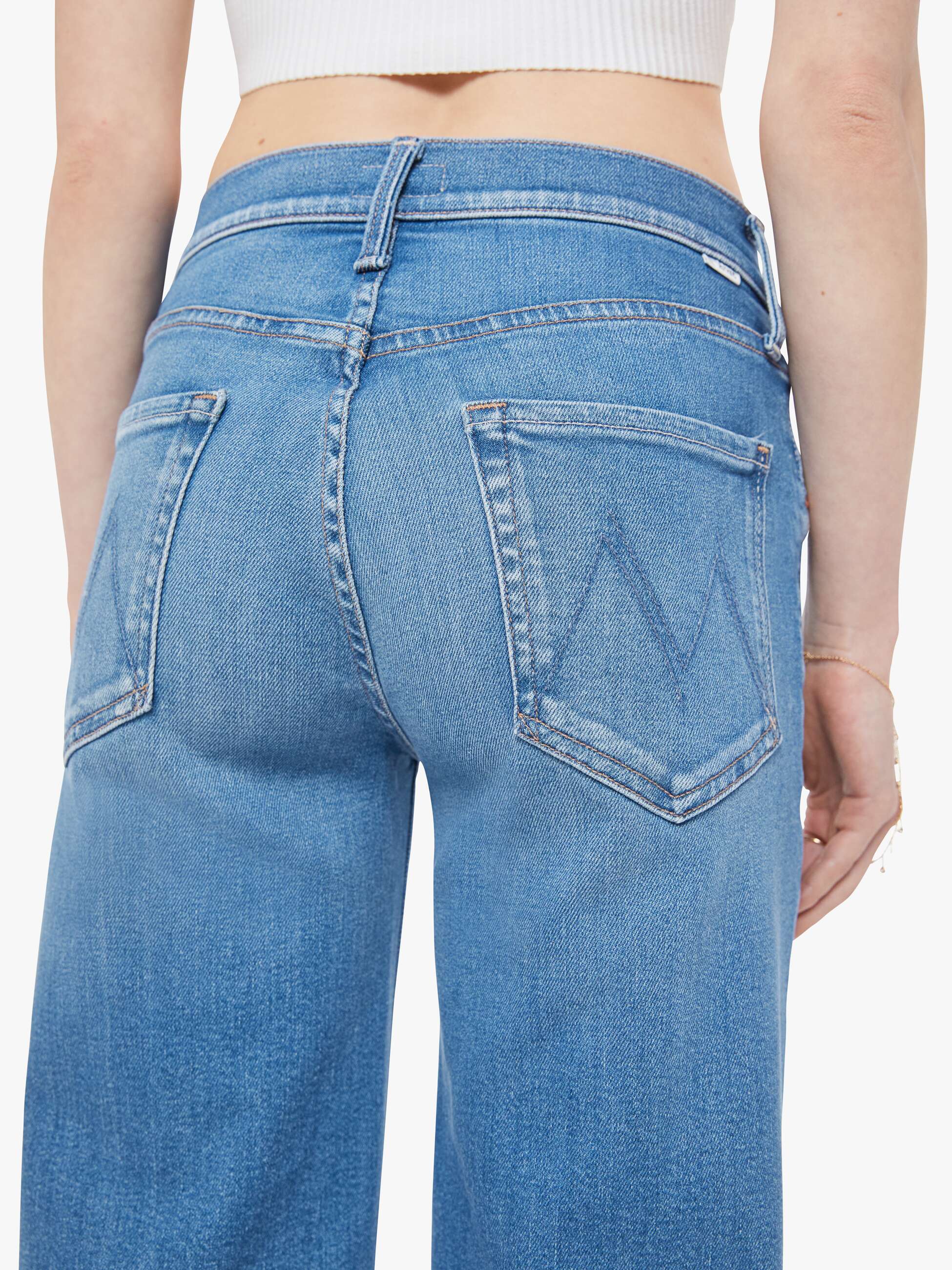 Mother The Mid Rise Rambler Zip Ankle 10757-1008