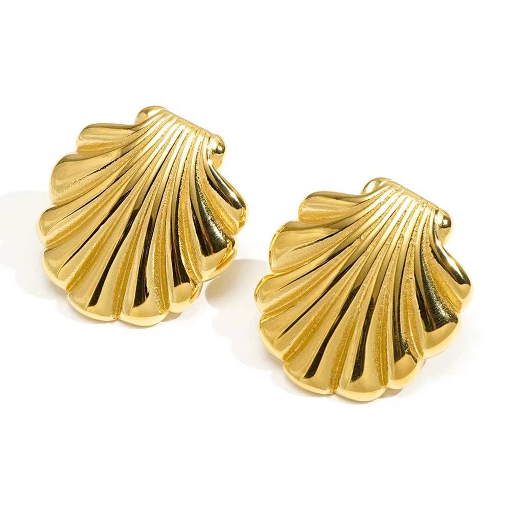 Sahira Emma Shell Earring