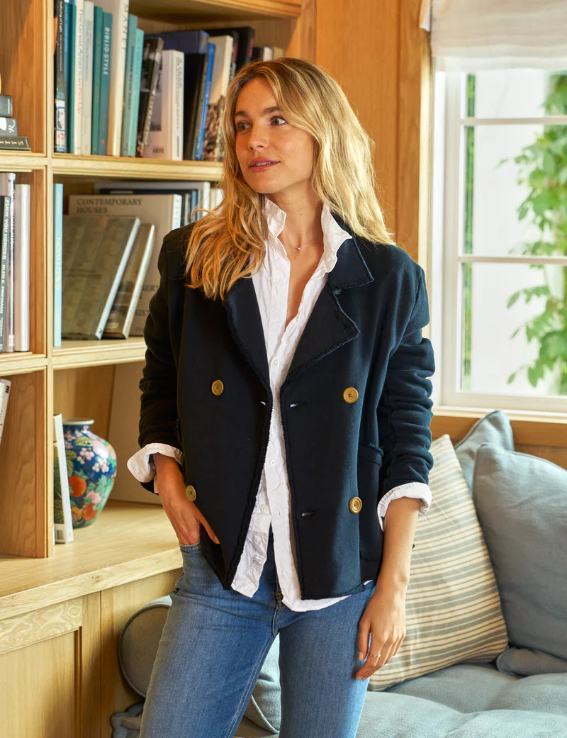 Frank and Eileen Mini Belfast Triple Fleece Peacoat