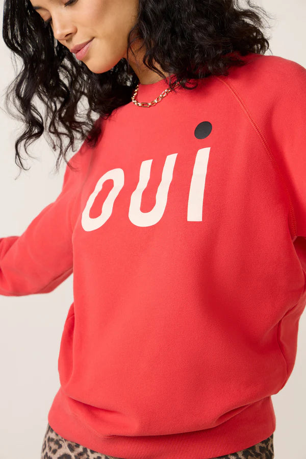 Clare V. Oui Sweatshirt AP-LS-LS-100358