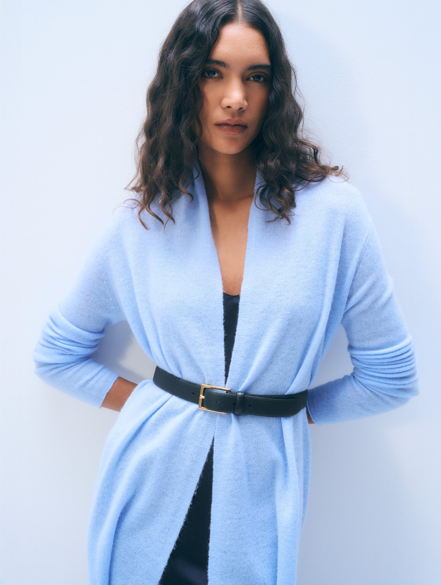 White + Warren Cashmere Trapeze Cardigan 11092