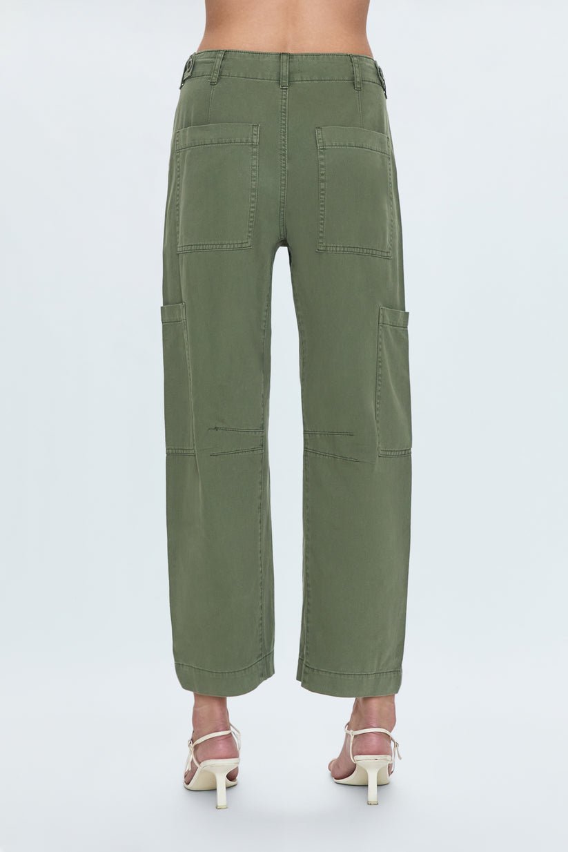 Pistola Sabrina Curved Utility Pant - Meadow