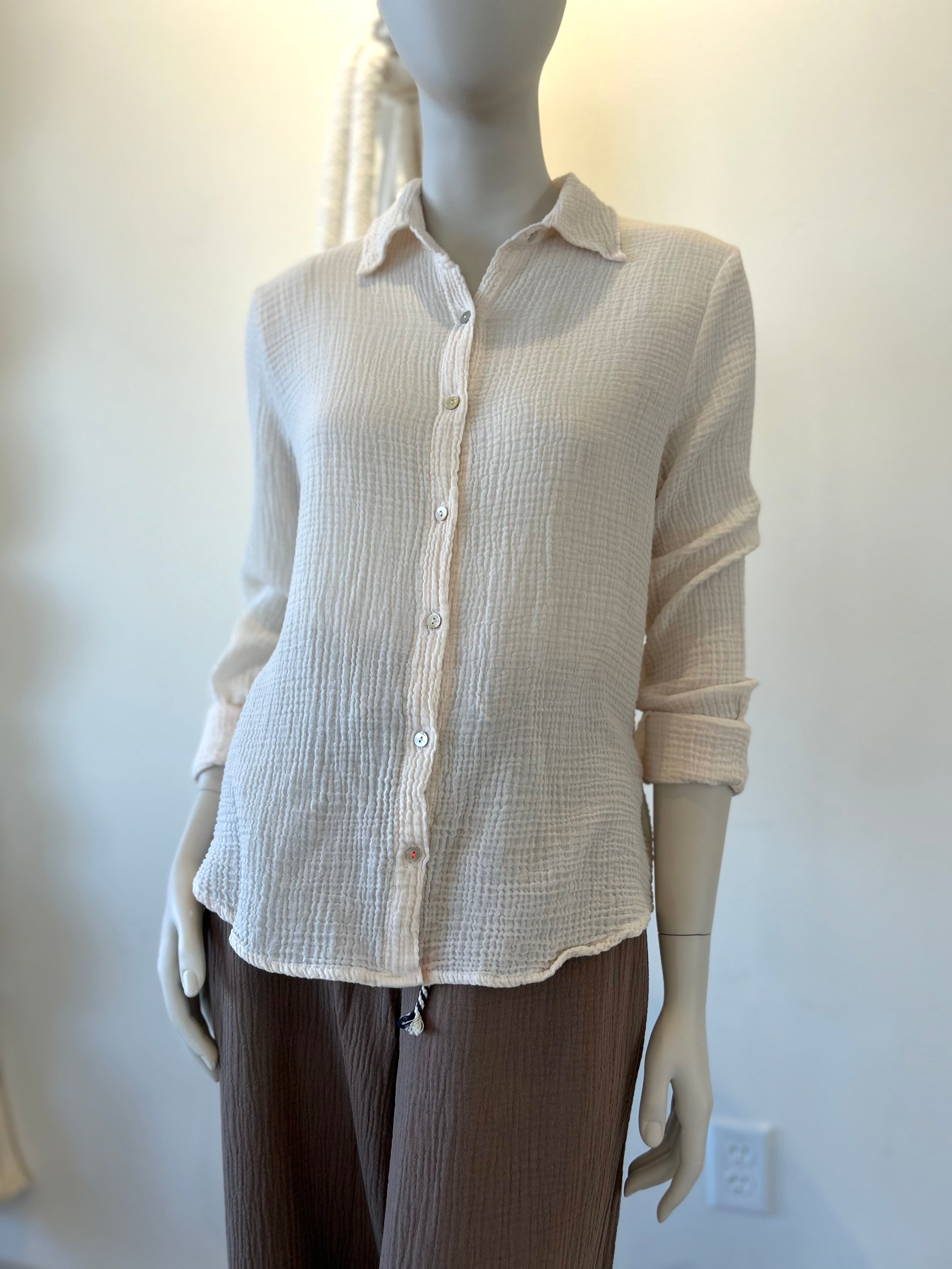 Sundry Gauze Classic Shirt PS24-460-X91