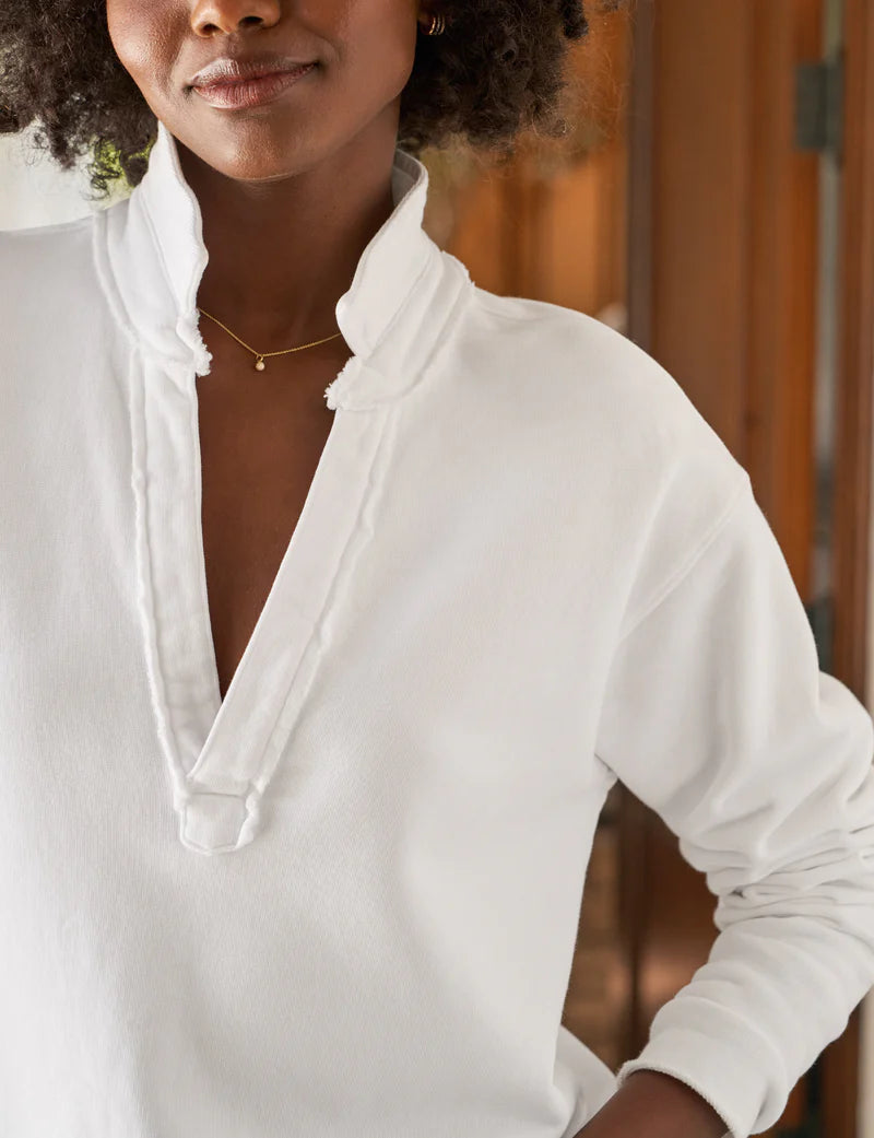 Frank & Eileen Patrick Popover Henley Triple Fleece