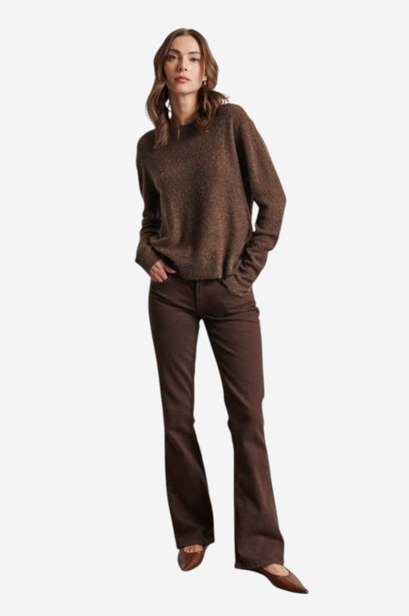 Line the Label Cecy Sweater - Muscavado