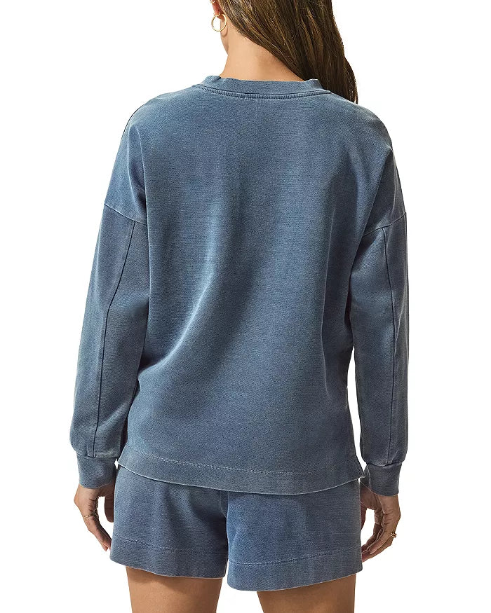 Splendid Indigo Crewneck Sweatshirt RS5K701SE