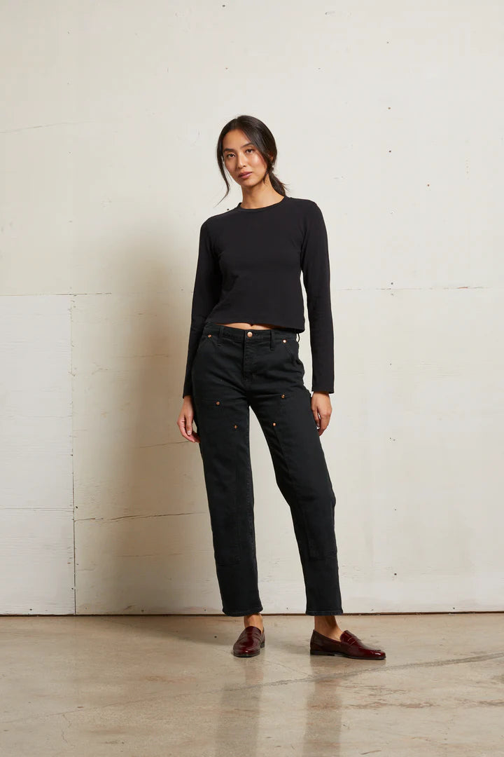 Perfect White Tee Jamie Recycled Cotton Long Sleeve Tee