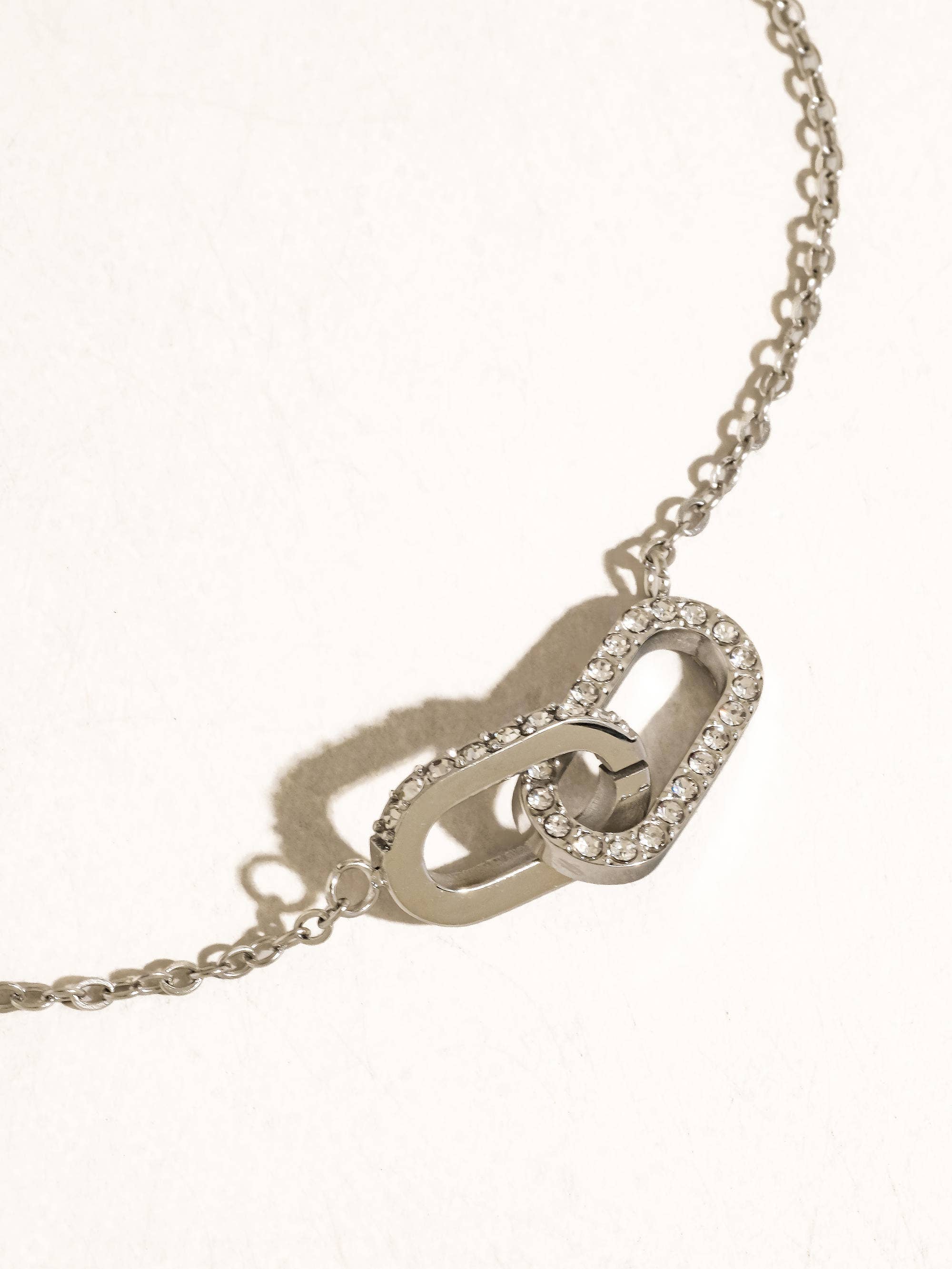 Flânerie Priamo 18K Gold Non-Tarnish CZ Chain Necklace
