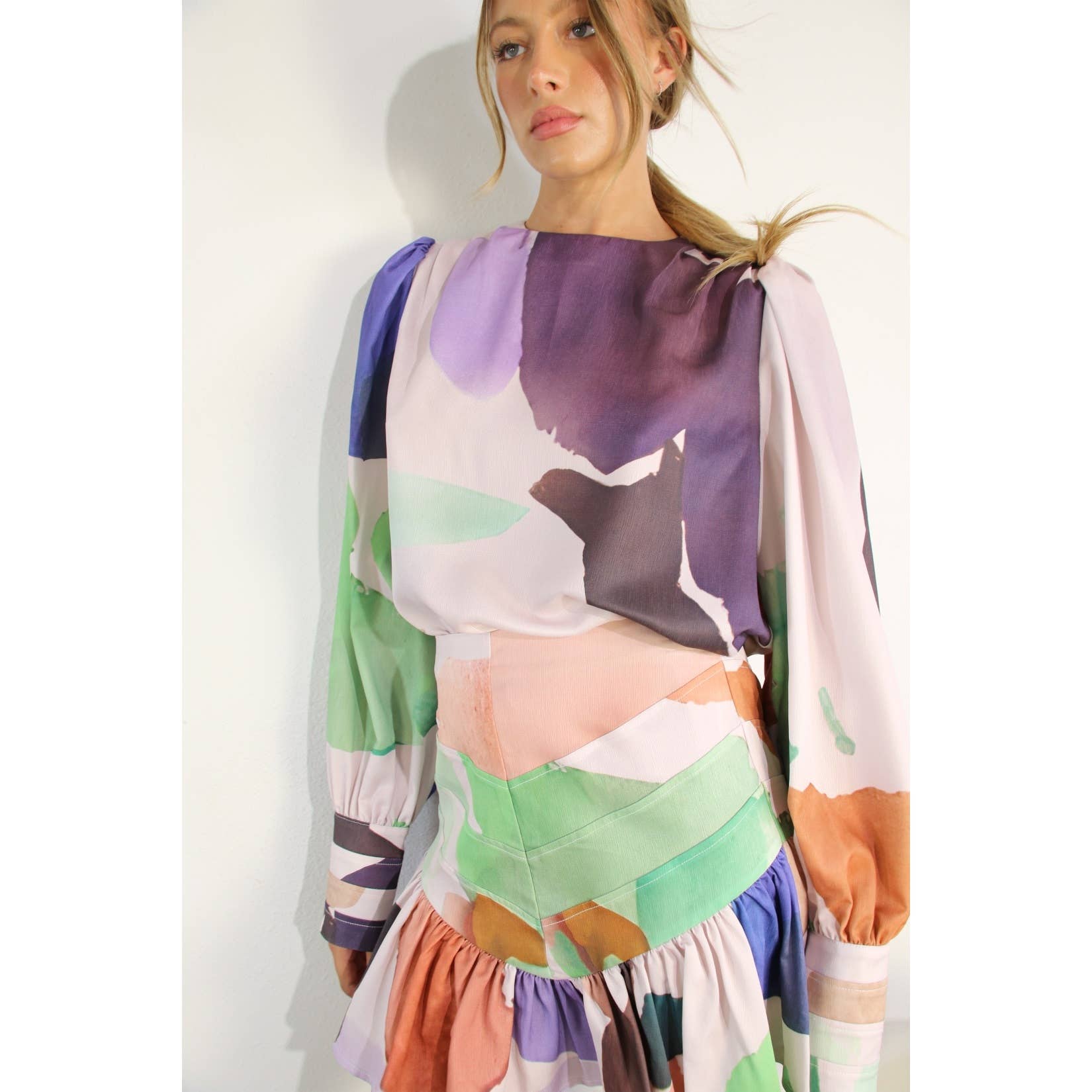 Mulla Watercolor Top