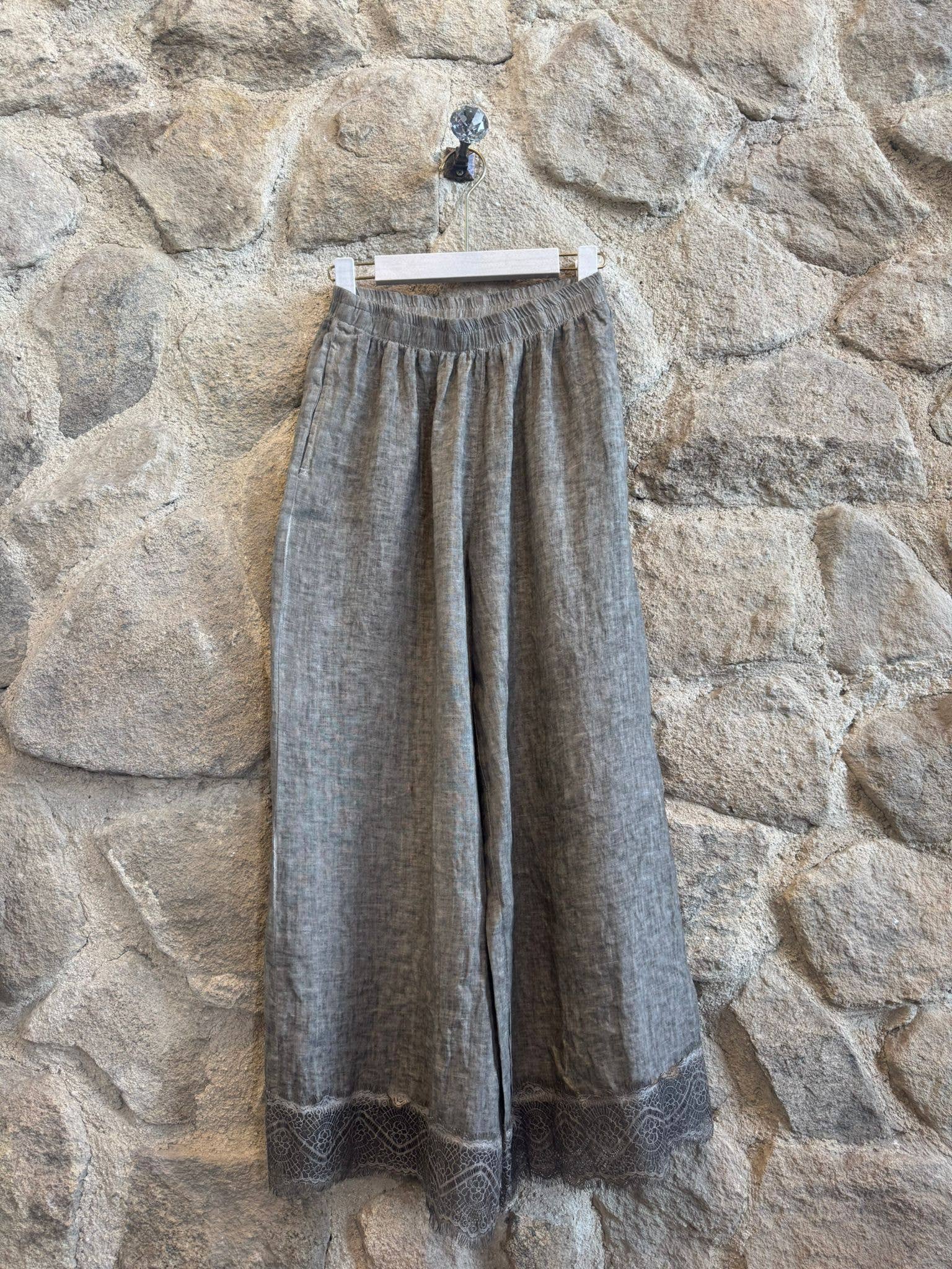 European Linen Pants 5918