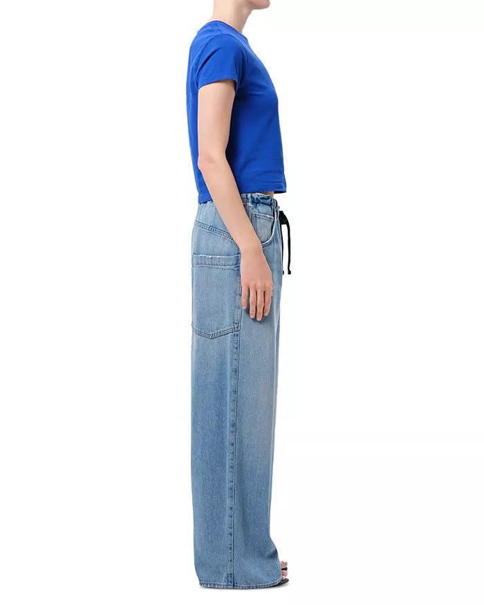 AGolde Shaw Drawstring Wide Leg Jean A332-1972