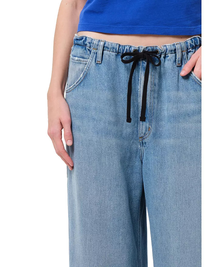 AGolde Shaw Drawstring Wide Leg Jean A332-1972
