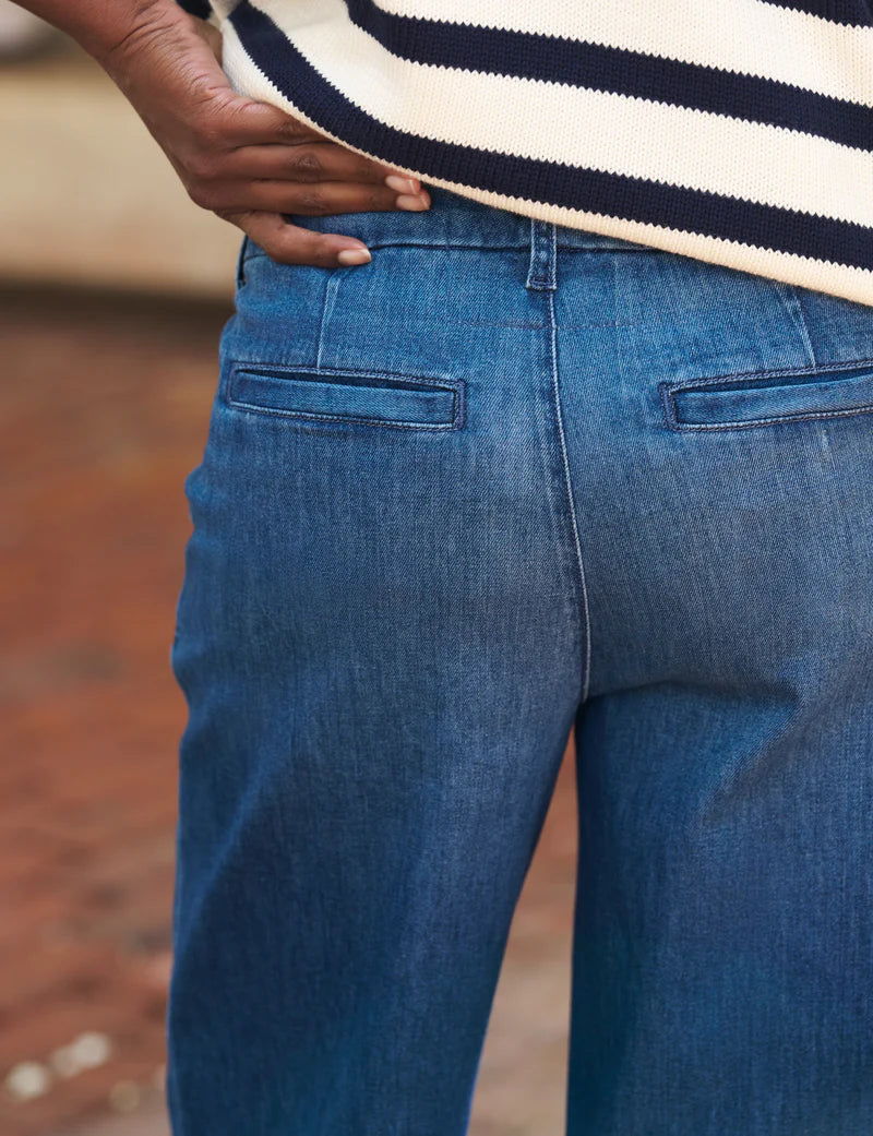 Frank and Eileen Westport Italian Wide Leg Chino