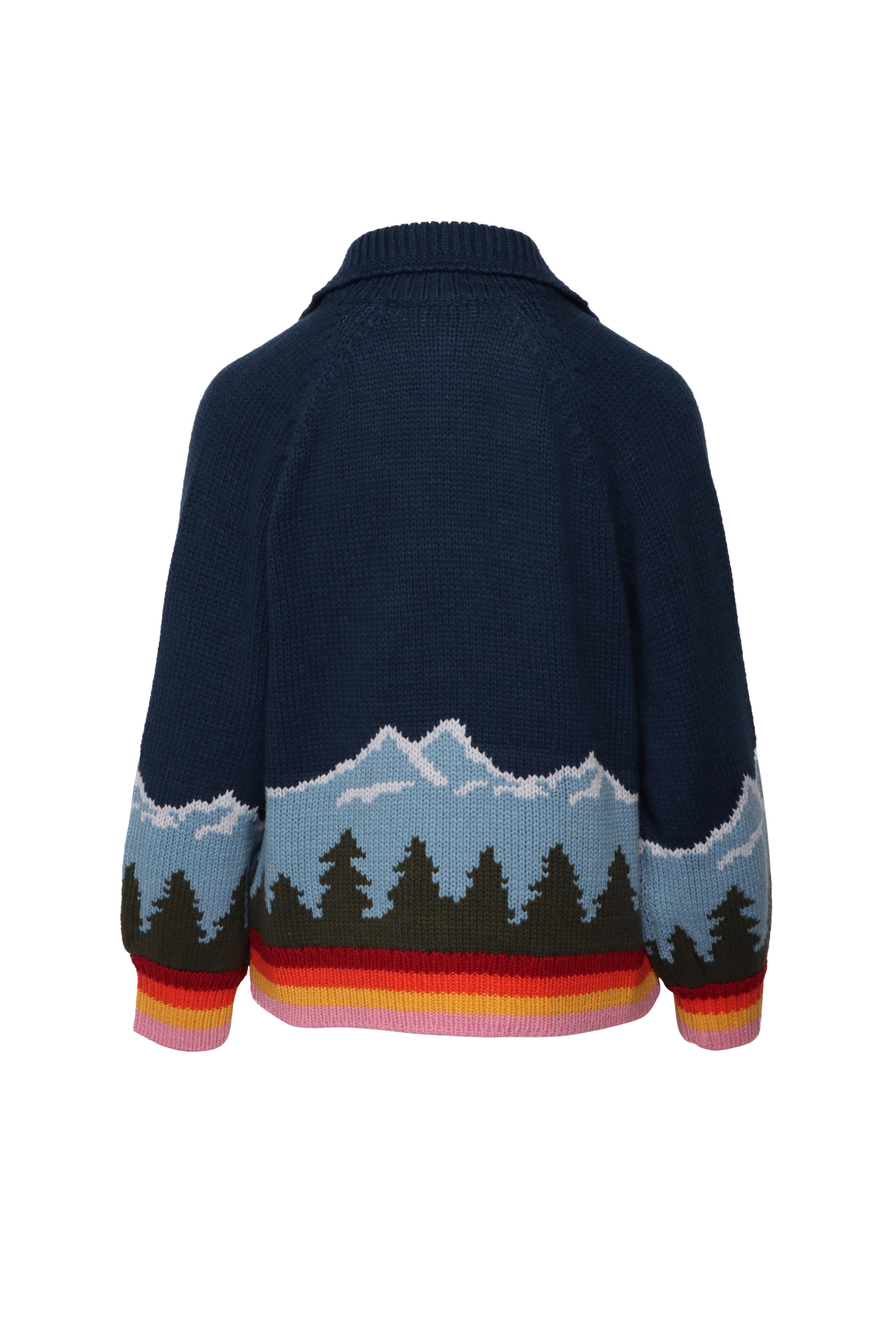 The Great The Vista Full-Zip Sweater Evergreen