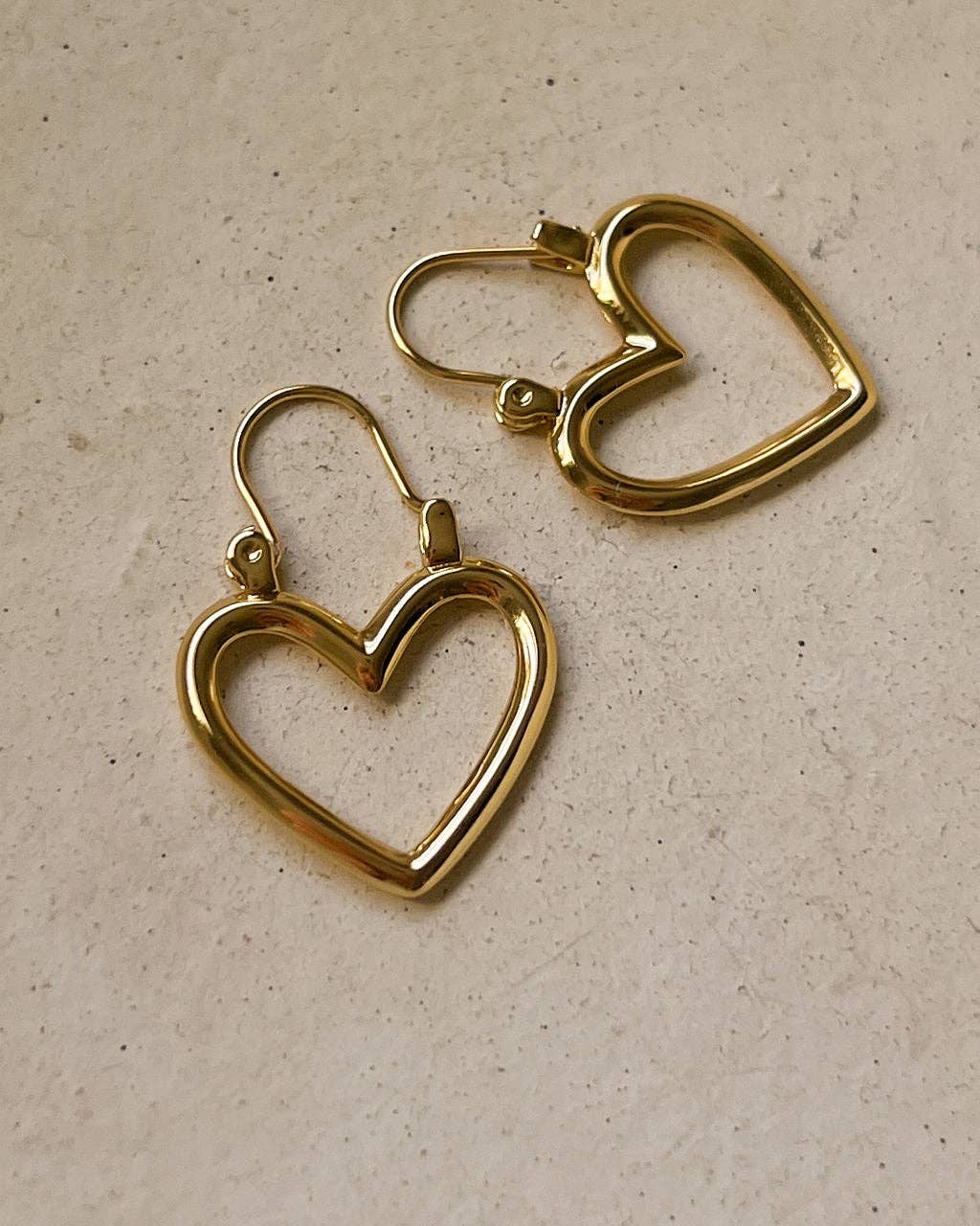 Luv AJ Mini Heartbreaker Hoops- Gold