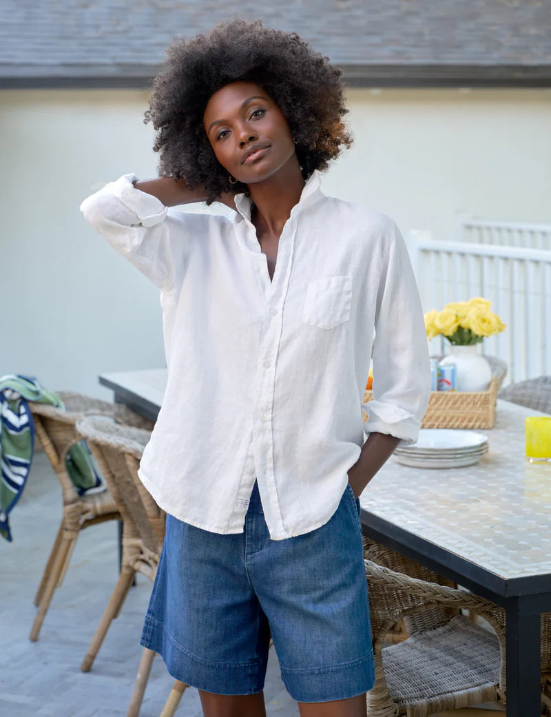 Frank & Eileen Eileen Relaxed Button-Up Shirt Linen