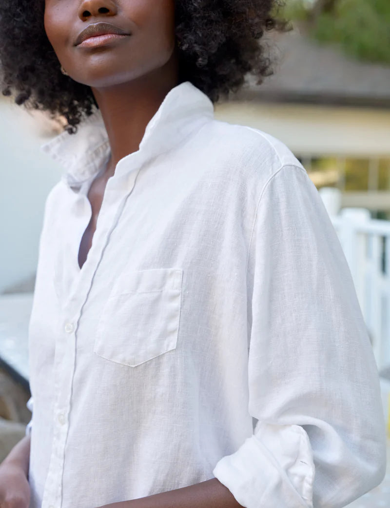 Frank & Eileen Eileen Relaxed Button-Up Shirt Linen