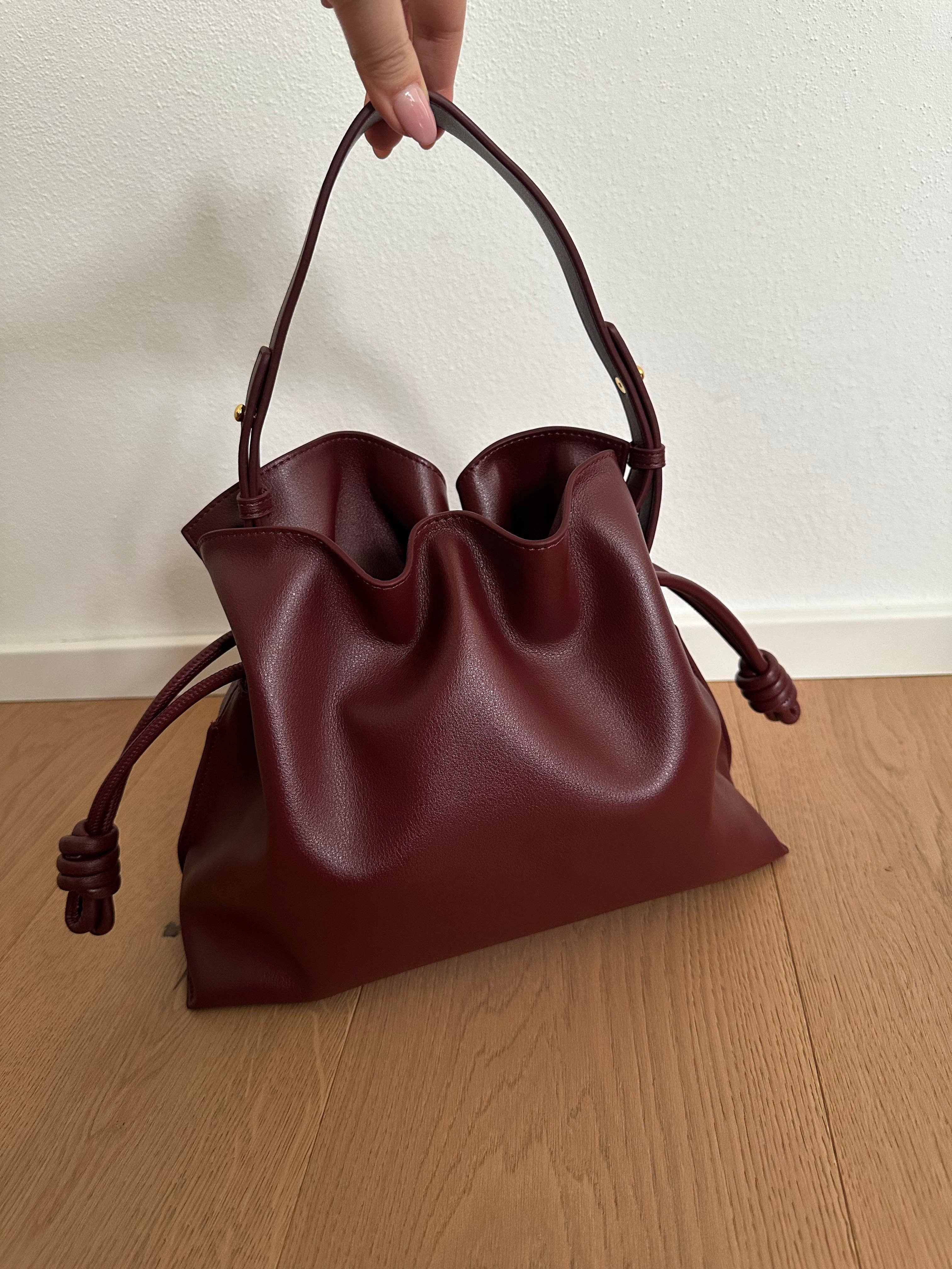 Italian Leather Collection Juliet Drawstring Pouch