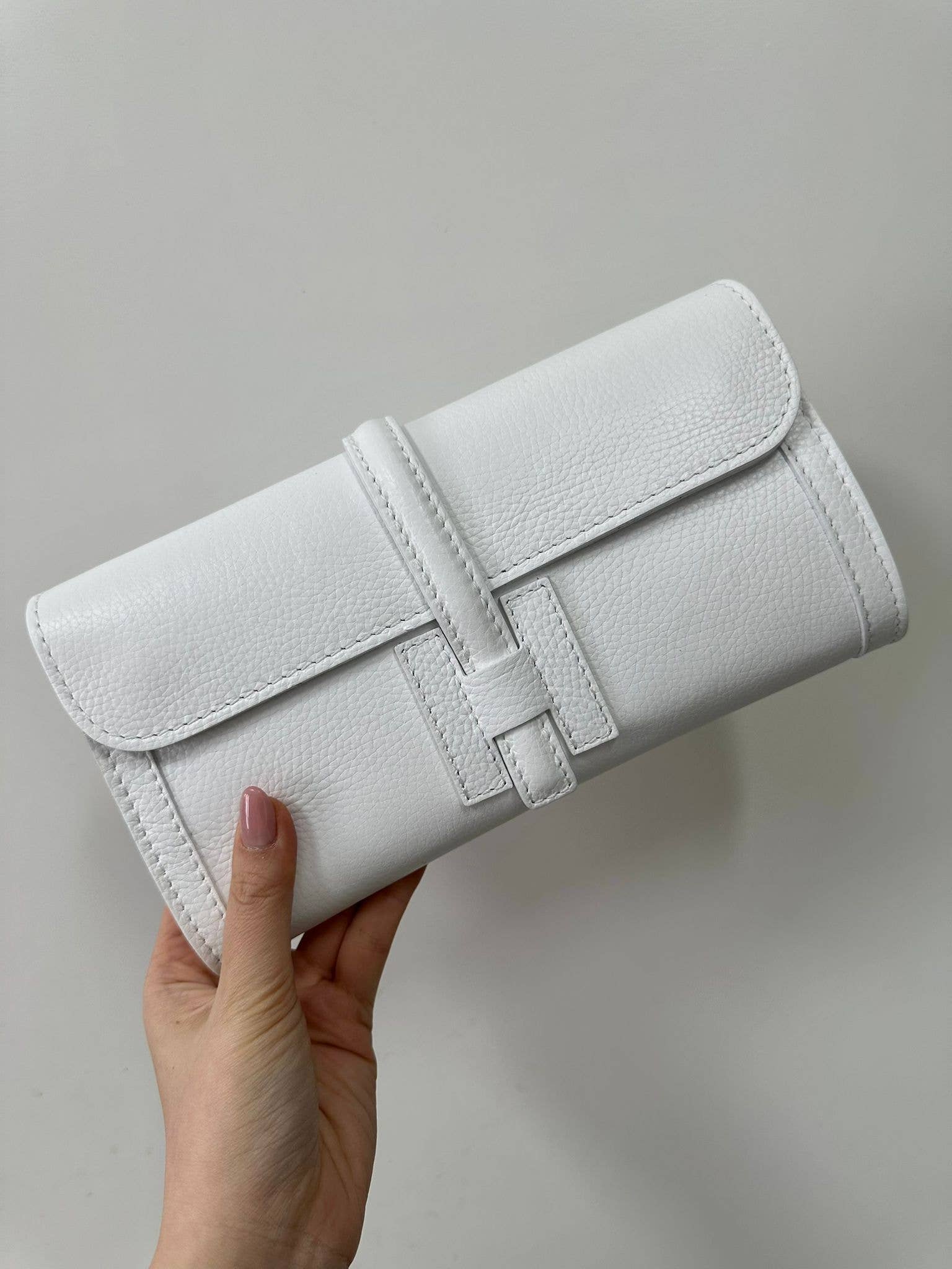 Italian Leather Collection Hannah Clutch