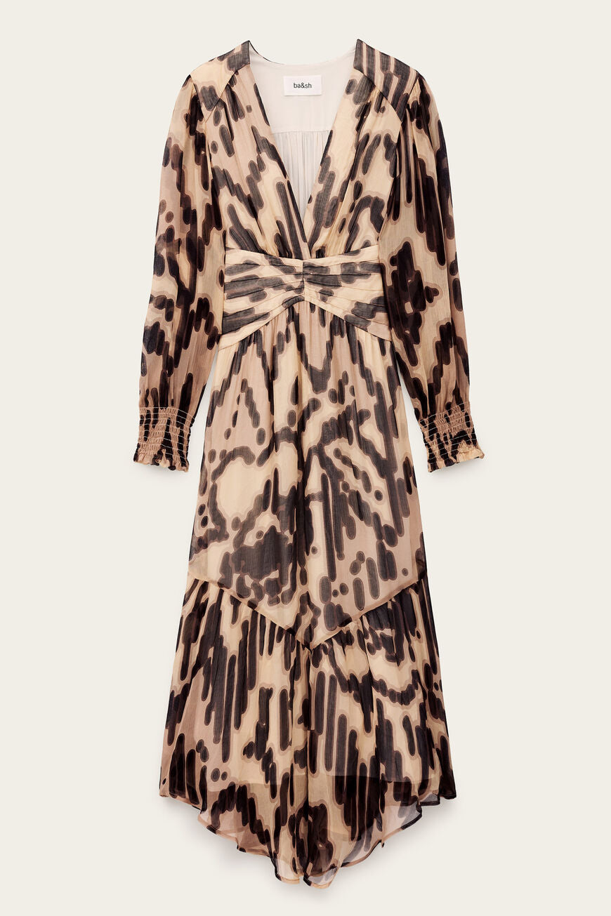 BA&SH Amour Midaxi Dress