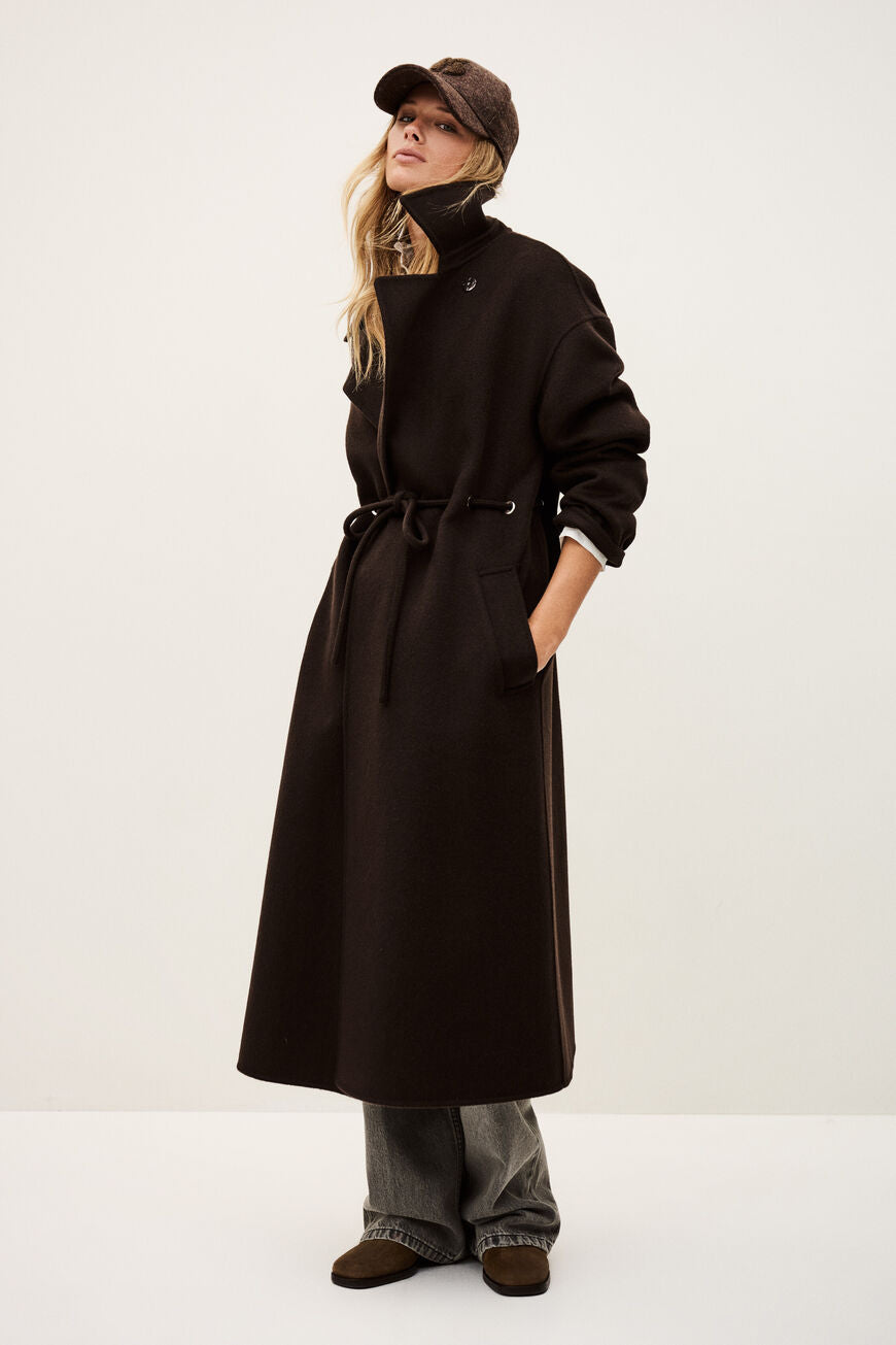 BA&SH Kate Midi Coat
