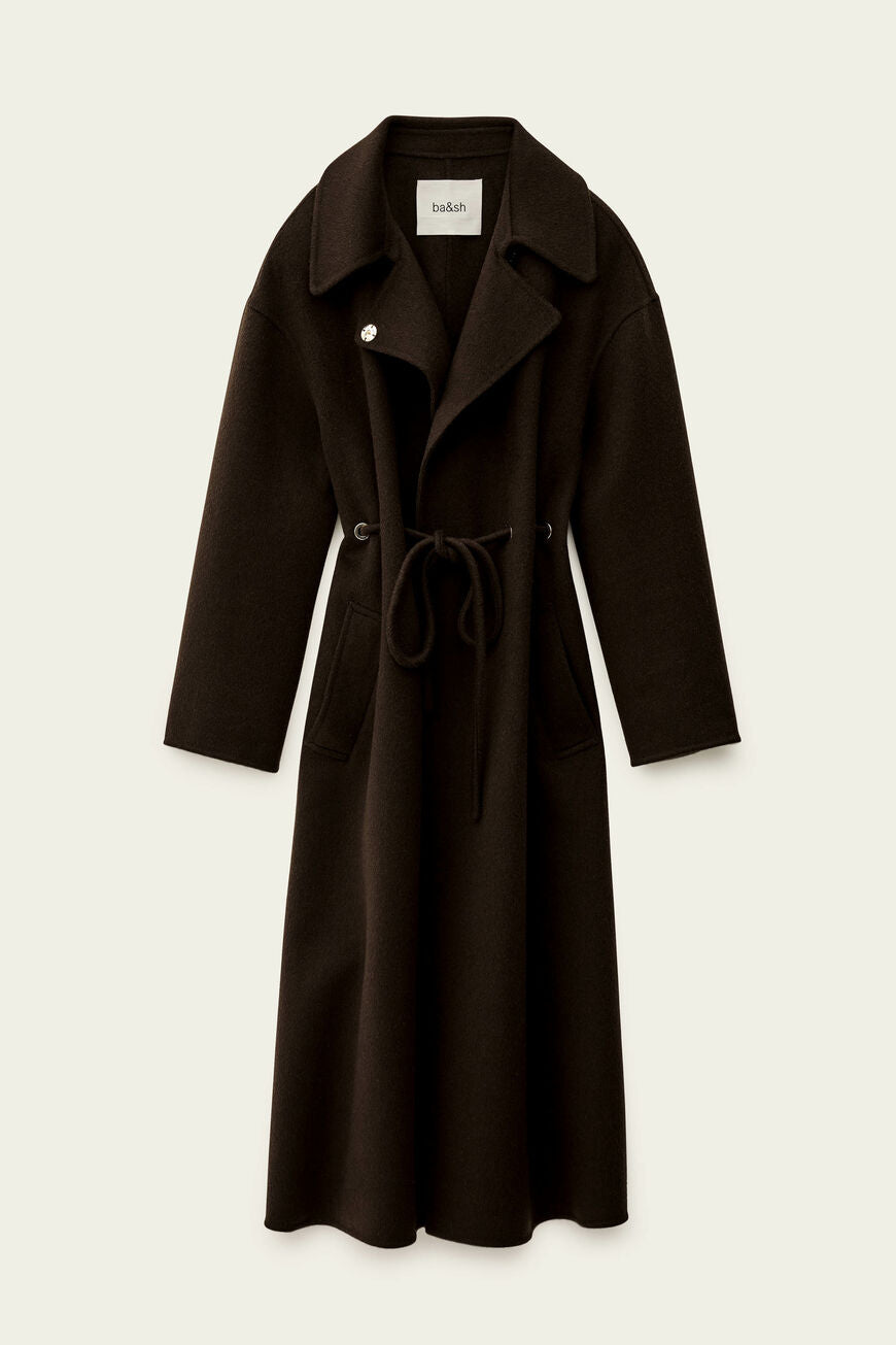 BA&SH Kate Midi Coat