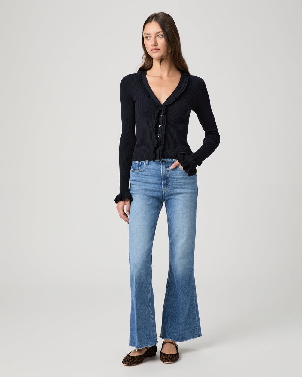 Paige Marlow Skimmer Flare Jean