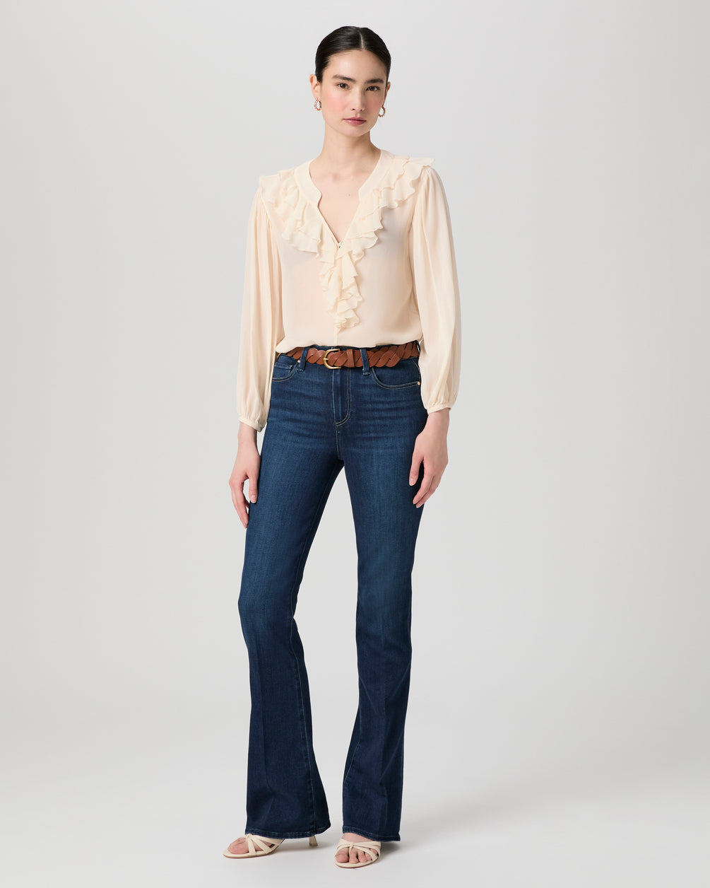 Paige High Rise Laurel Canyon Bootcut Jean