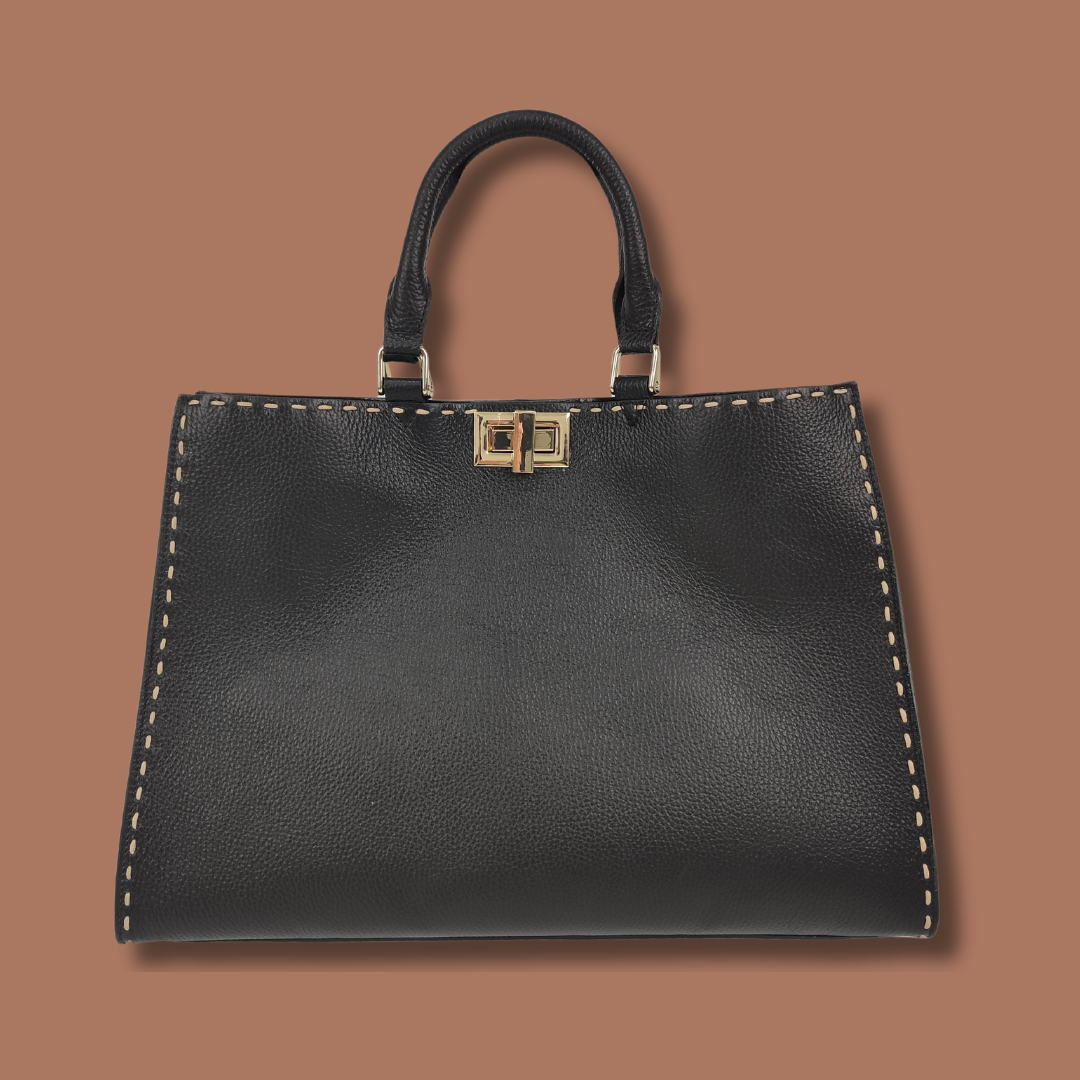 European Leather Collection The Tote Handbag