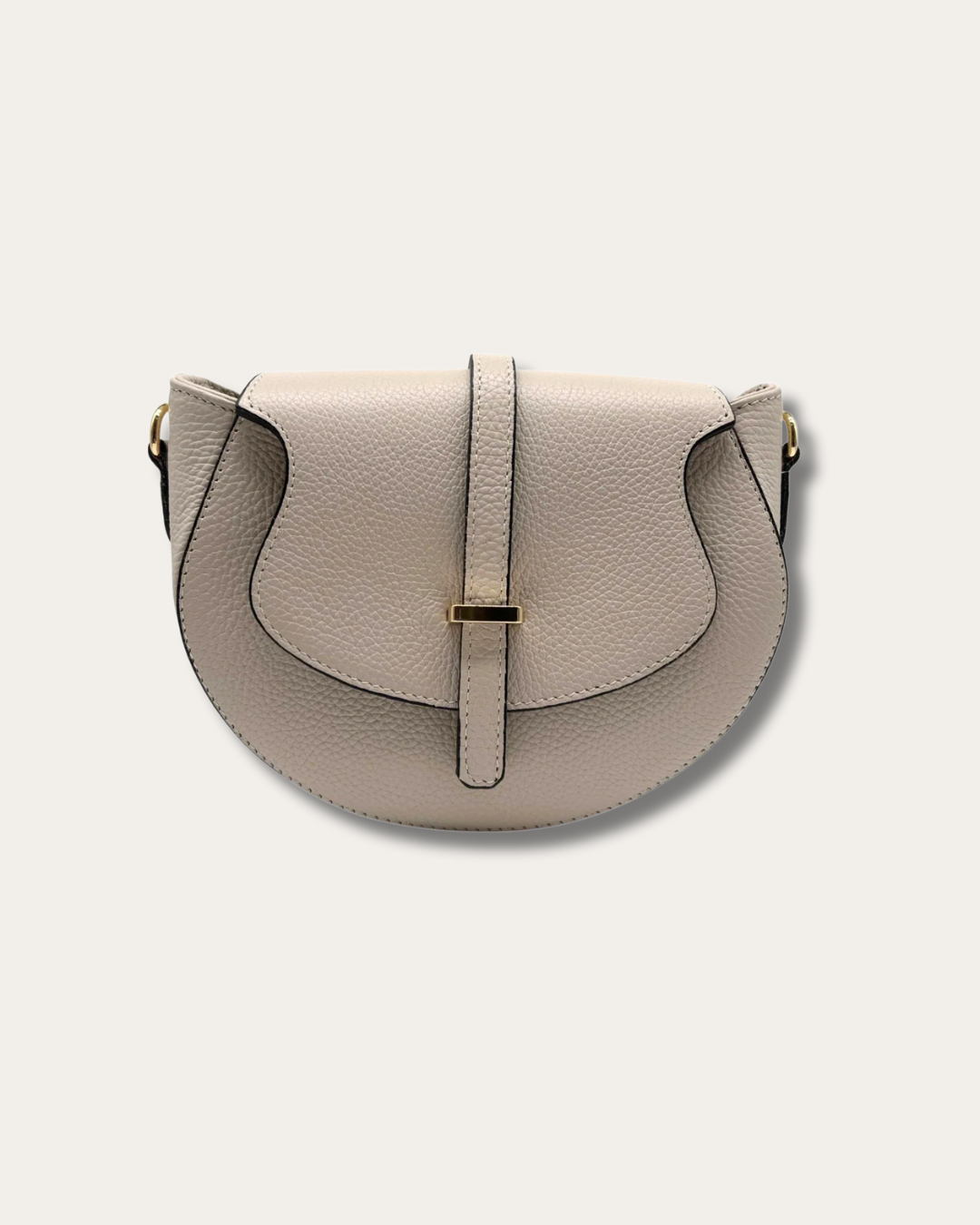 European Collection Madelena Leather Shoulder Bag