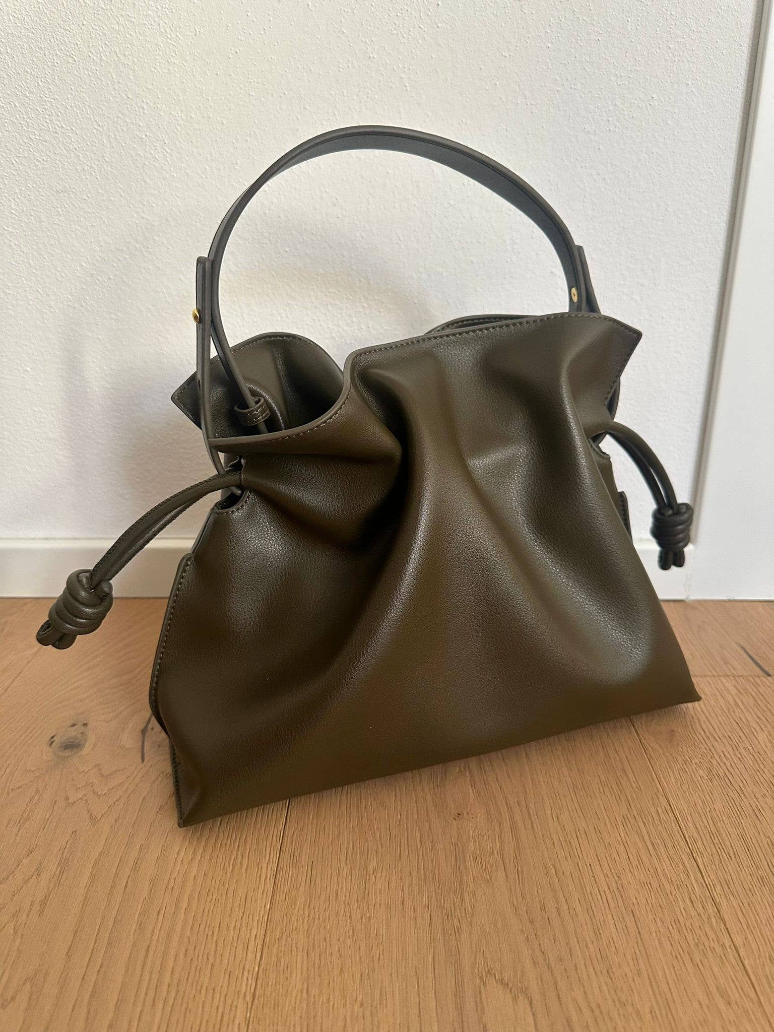 Italian Leather Collection Juliet Drawstring Pouch