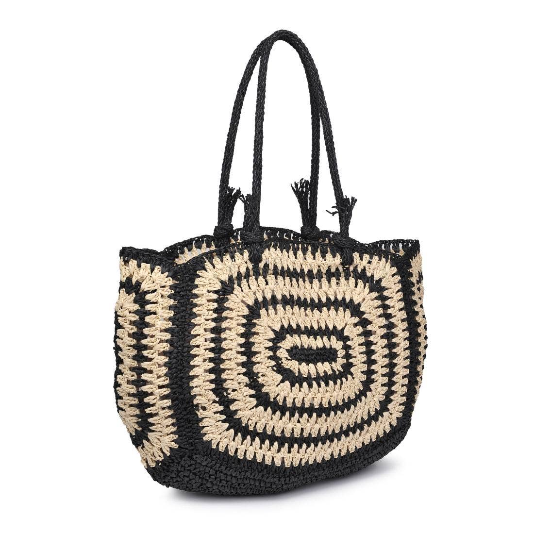 Moda Lux Isla Straw Beach Tote