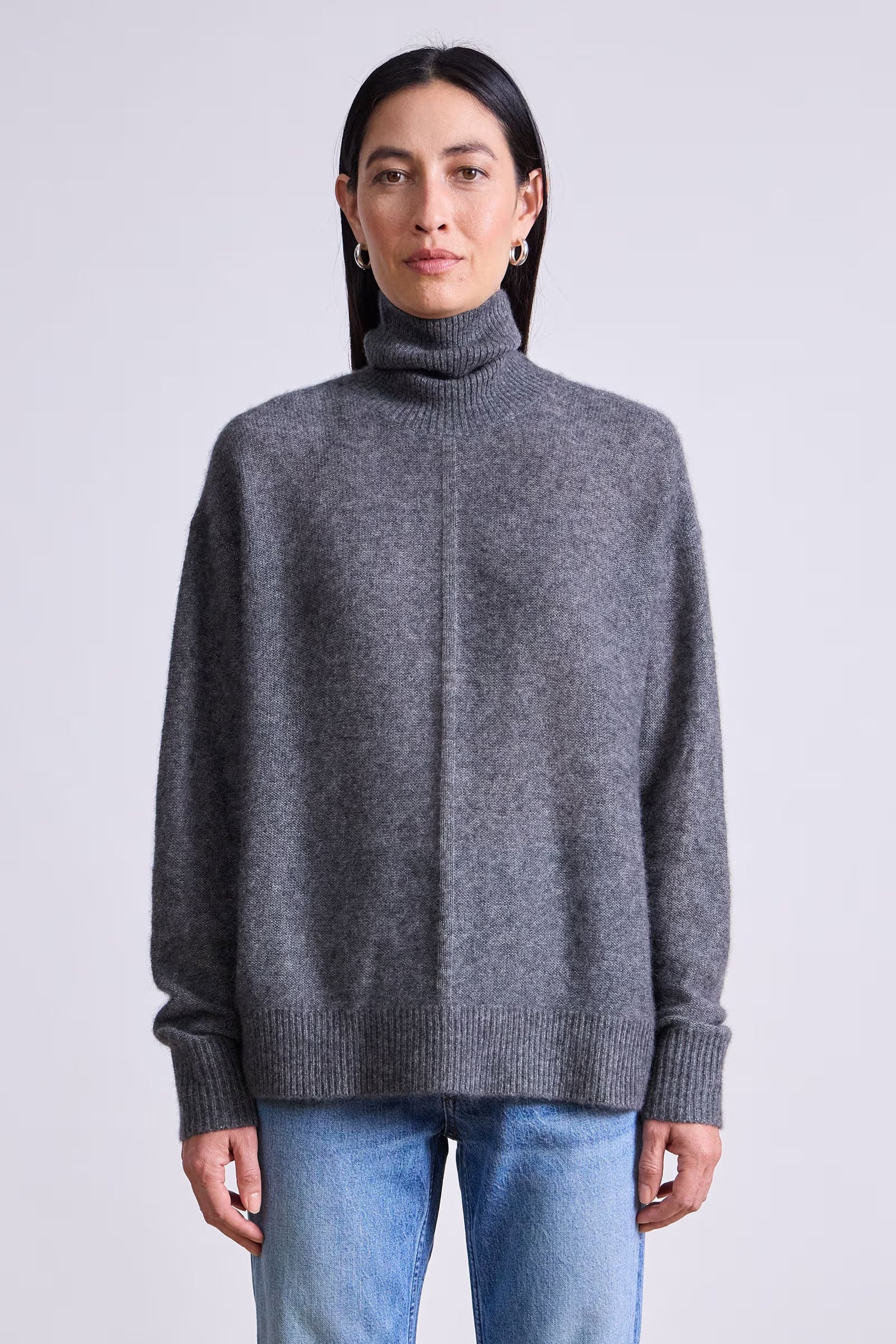 Apiece Apart Softest Tissue Weight Turtleneck 7374SCK