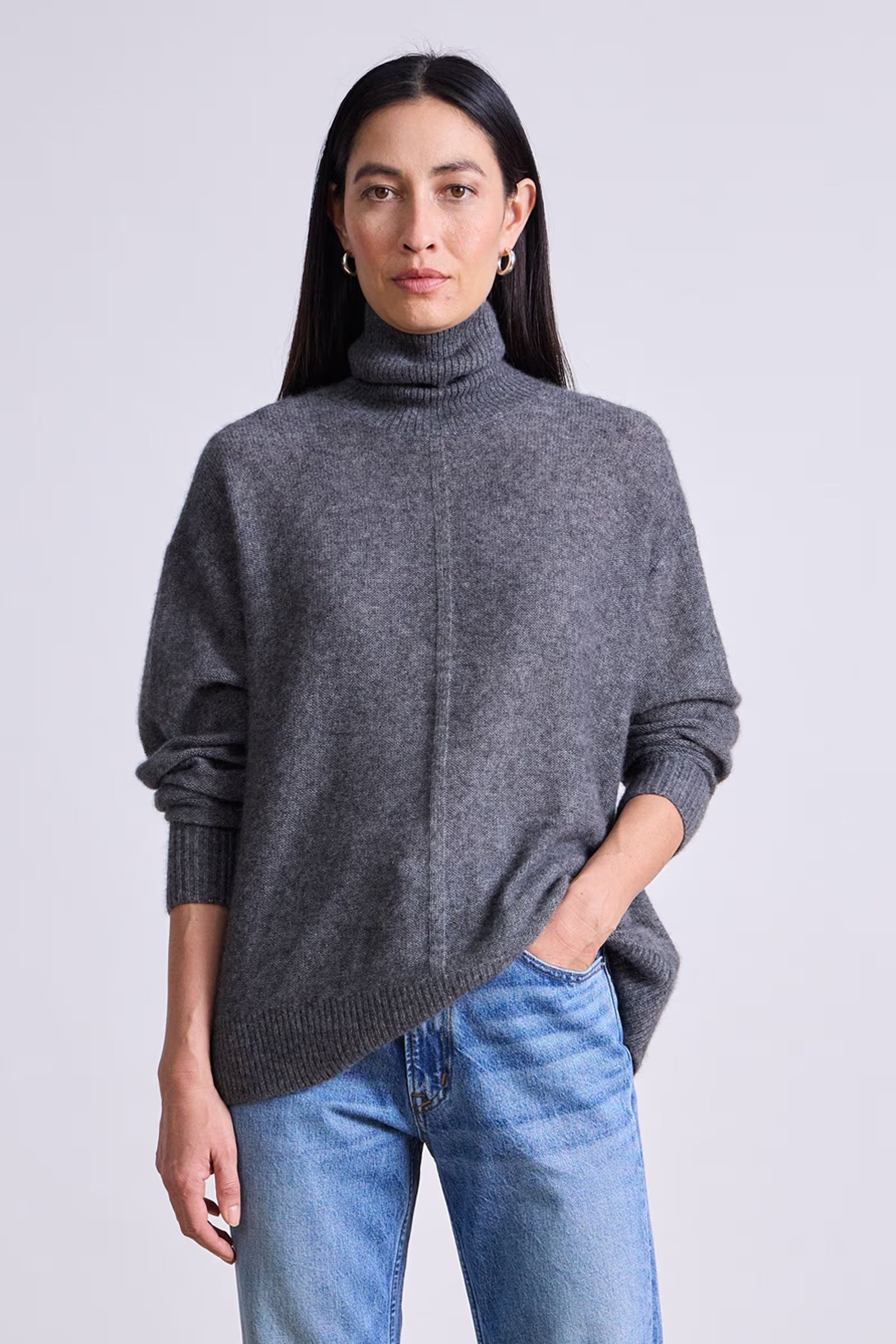 Apiece Apart Softest Tissue Weight Turtleneck 7374SCK
