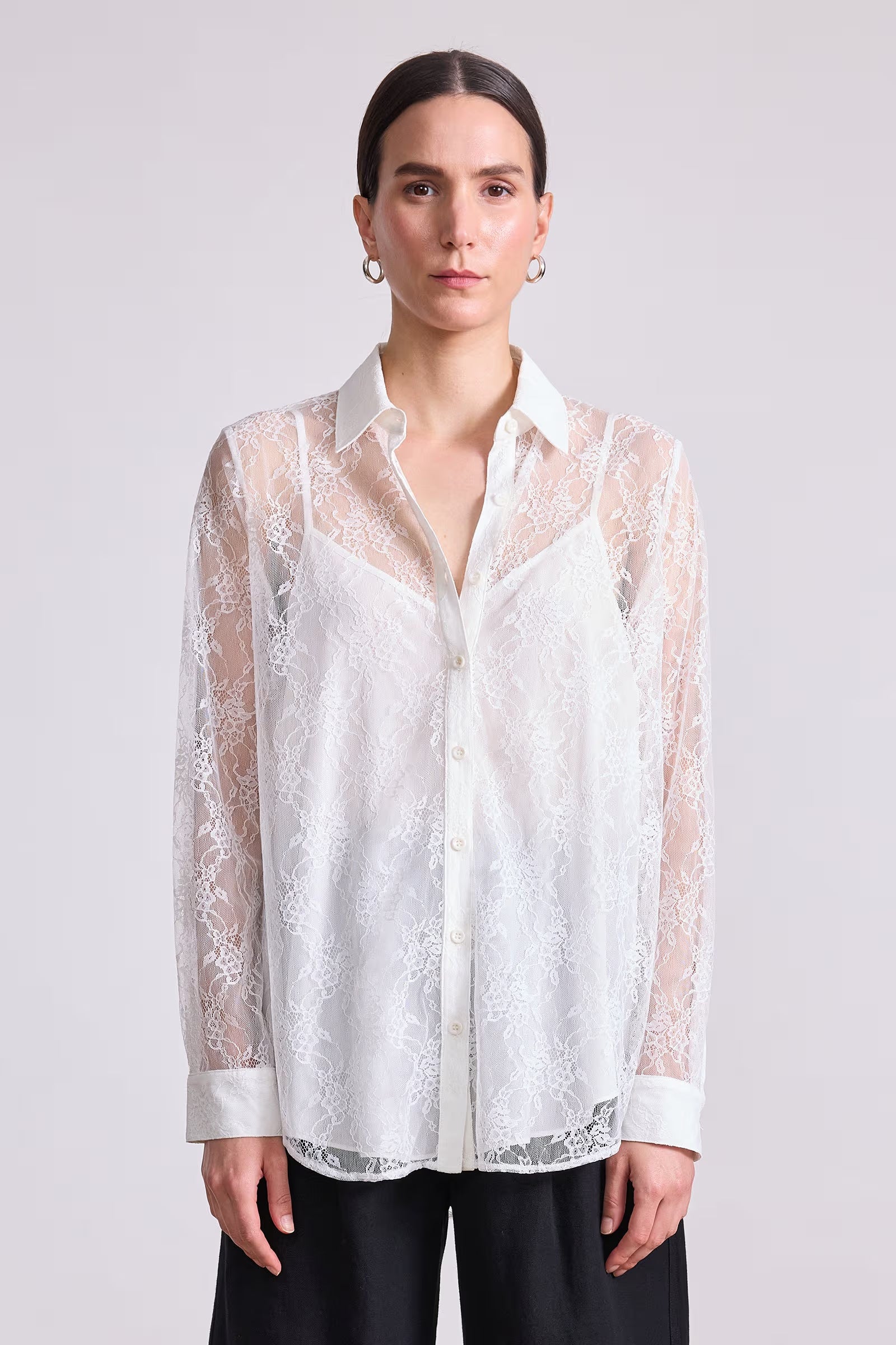 Apiece Apart Alva Button Up Top