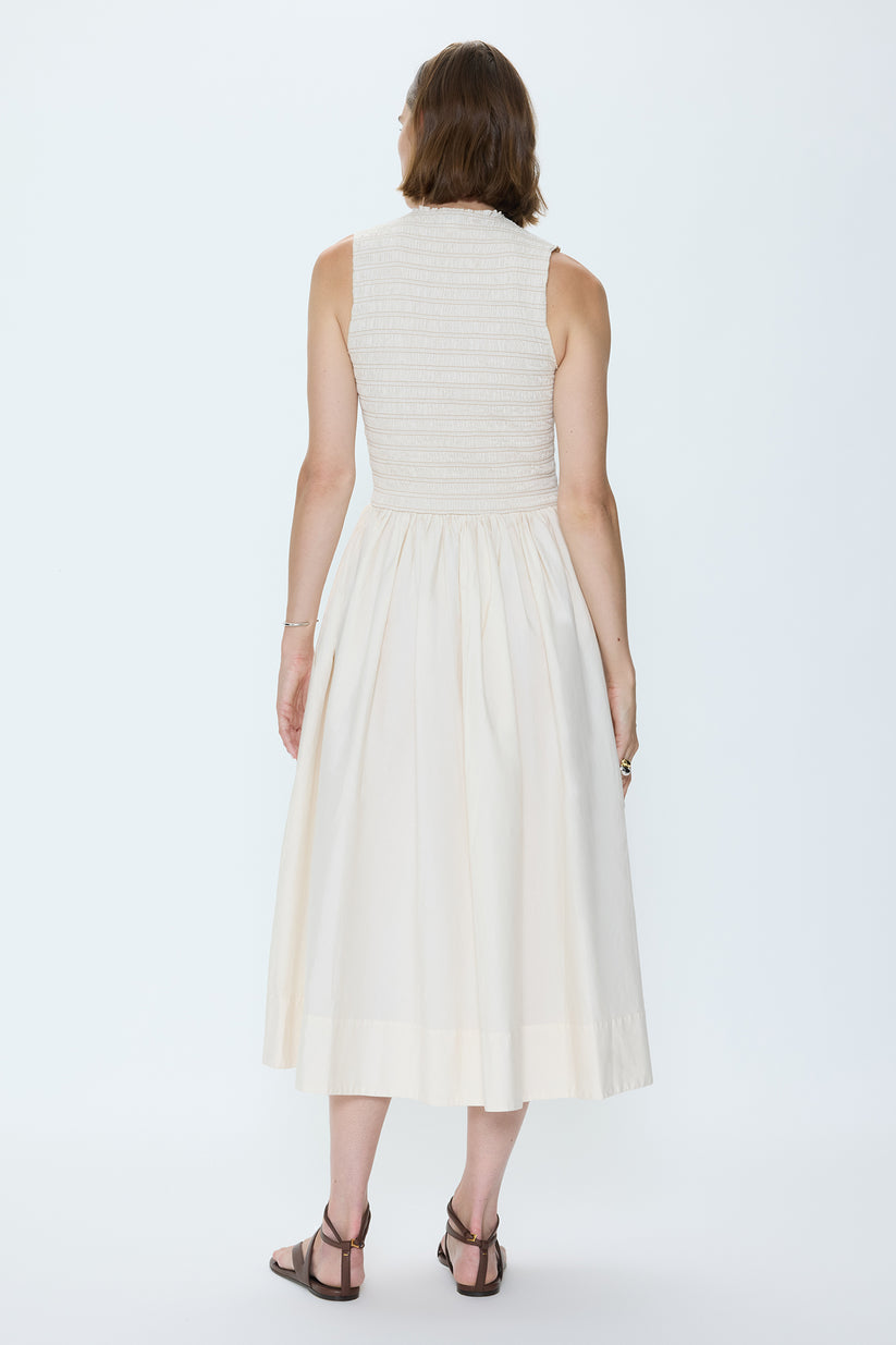 Pistola Gladys Smocked Bodice Dress