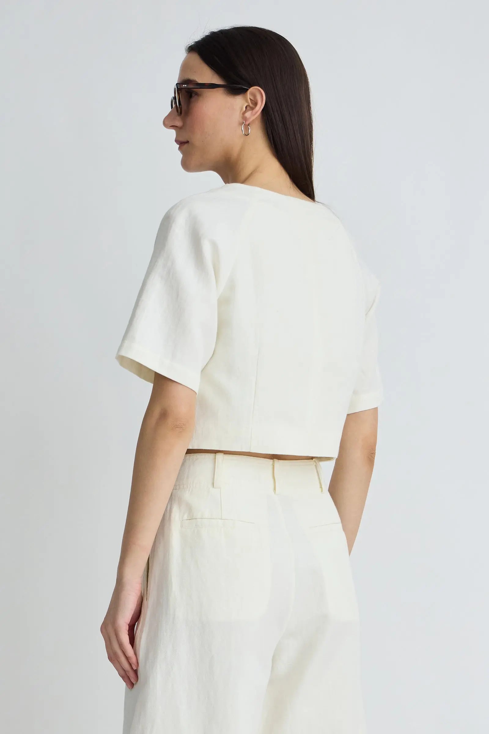 Apiece Apart Lia Crop Top 1527BDT