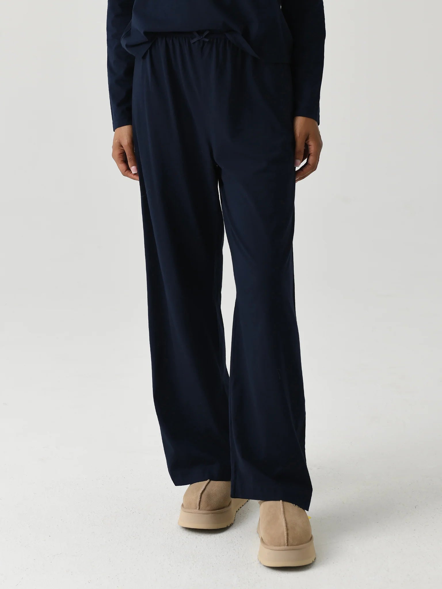 DONNI. The Jersey Bow Simple Pant 2047052